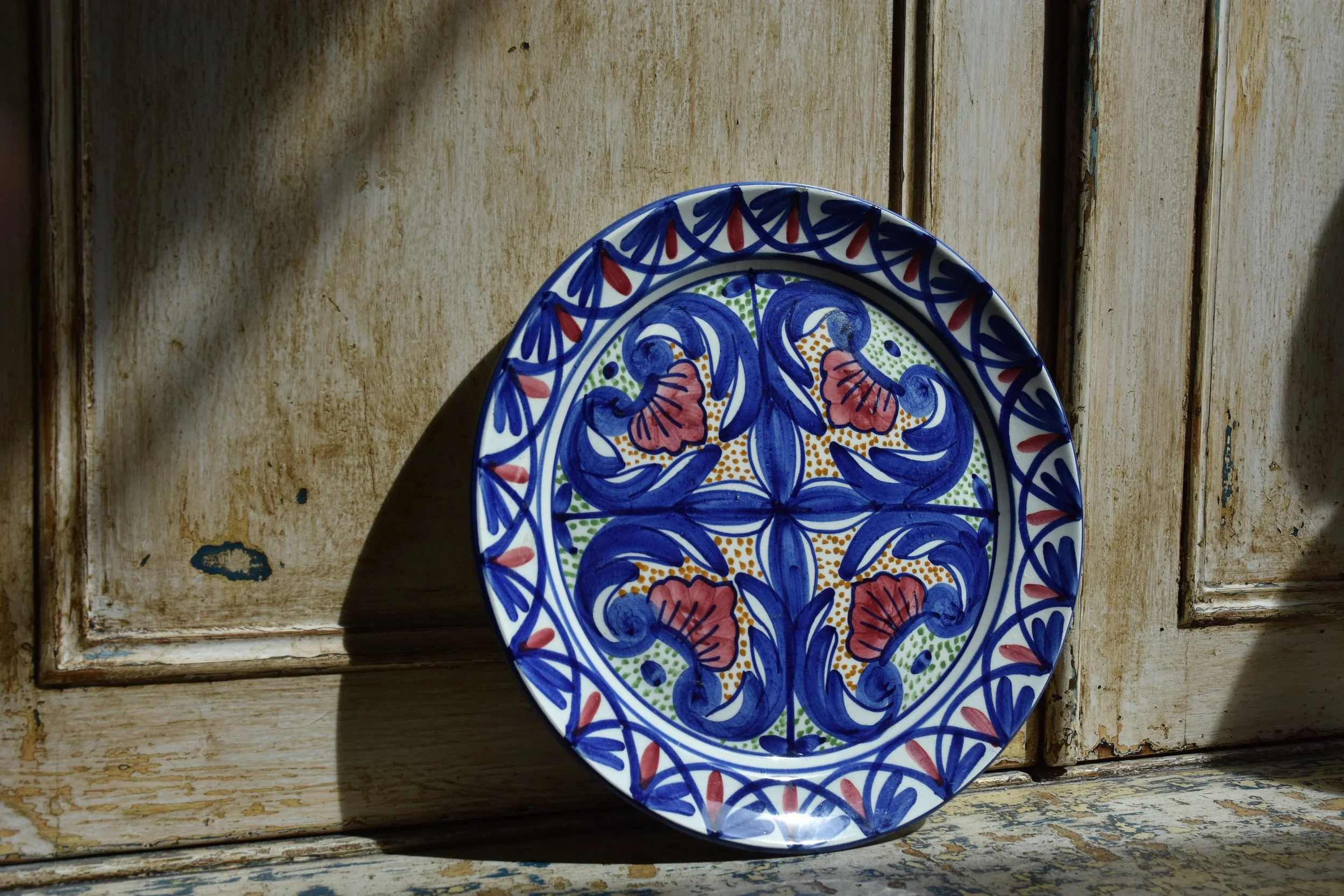 Italian painted plate
