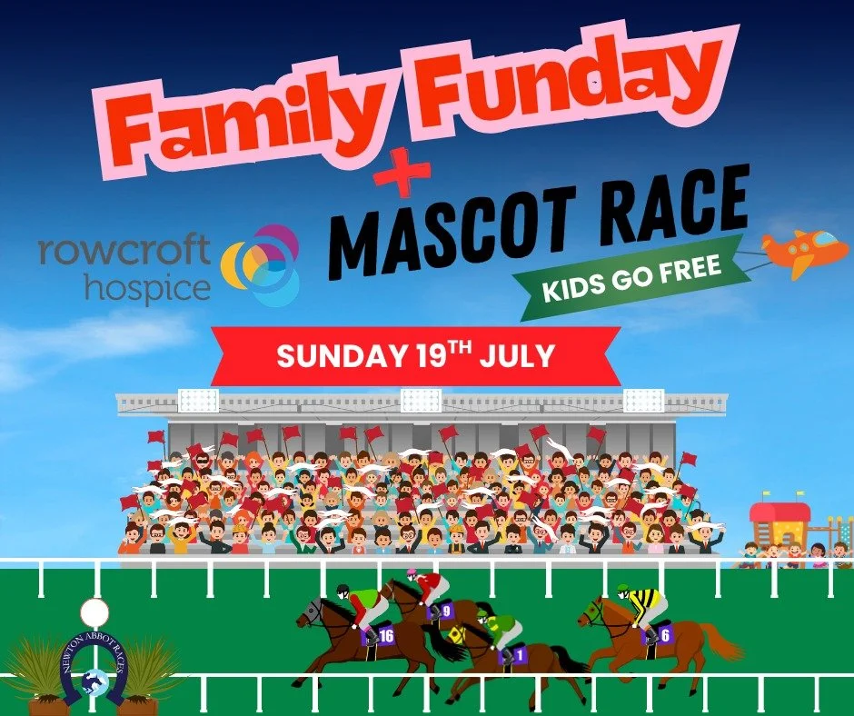🌞SAVE THE DATE - THE ULTIMATE START TO THE SUMMER HOLIDAYS!

📅Sunday 19th July
🎈 Family Fun Day
🏇 Afternoon Racing
🐻 Mascot Race
👧 Kids Go FREE

Do not miss this great summer event, racing, activities for the kids, picnic space, great food and 