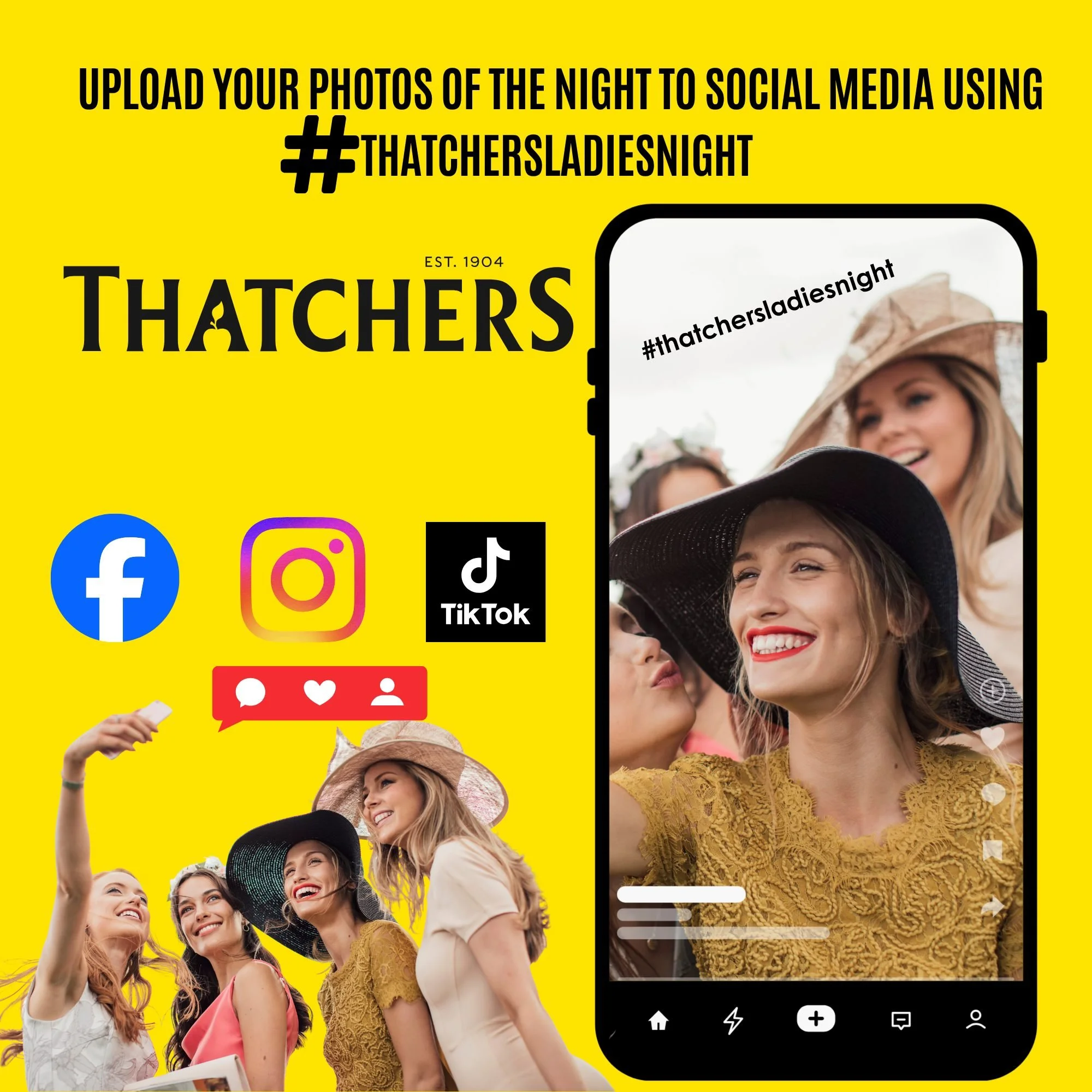 Visit our Thatchers Pop Up Bar Tonight

You'll find Thatchers in our Betting Hall tonight ready to welcome you with a sample of their Blackcurrant and Apple or Blood Orange cider. 

Upload your photos of the night and add #thatchersladiesnight to be 