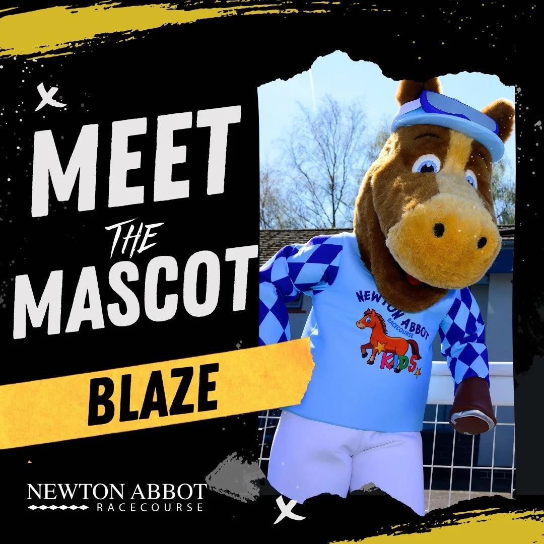 🏁 MASCOT NO. 7 HAS ENTERED THE RACE...

Meet 🐴 Blaze - our very own home favourite!

⭐ Profile: Born for the track, built for speed and determined to keep the trophy on home turf!
Fast? Of course.
Competitive? You'd better believe it.
Ready to defe