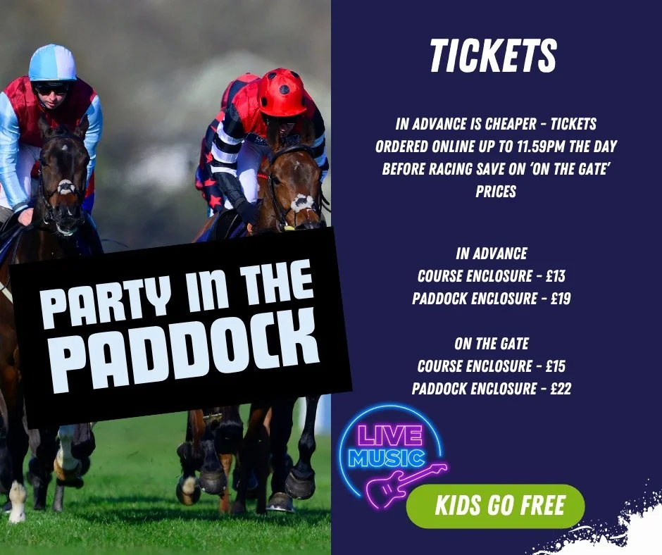 🪩 TOMORROW 🪩

We're just ONE DAY AWAY from our ABBA Themed Evening🏇💃

Here's what's waiting for you:
🏇 Exciting evening racing
🎤 Take A Chance On Us &ndash; ABBA Tribute UK live after racing
🕶️ FREE ABBA sunglasses for those staying for the tr