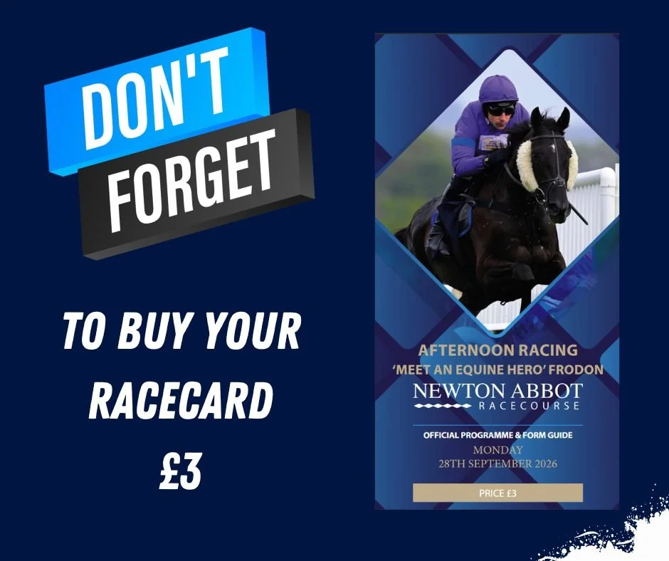 🏇 Don&rsquo;t just watch the racing &ndash; get to know the runners.

Who&rsquo;s in form? Who&rsquo;s been performing well? And who could be one to watch?
Get your racecard before the first race and you&rsquo;ll have all the information you need to