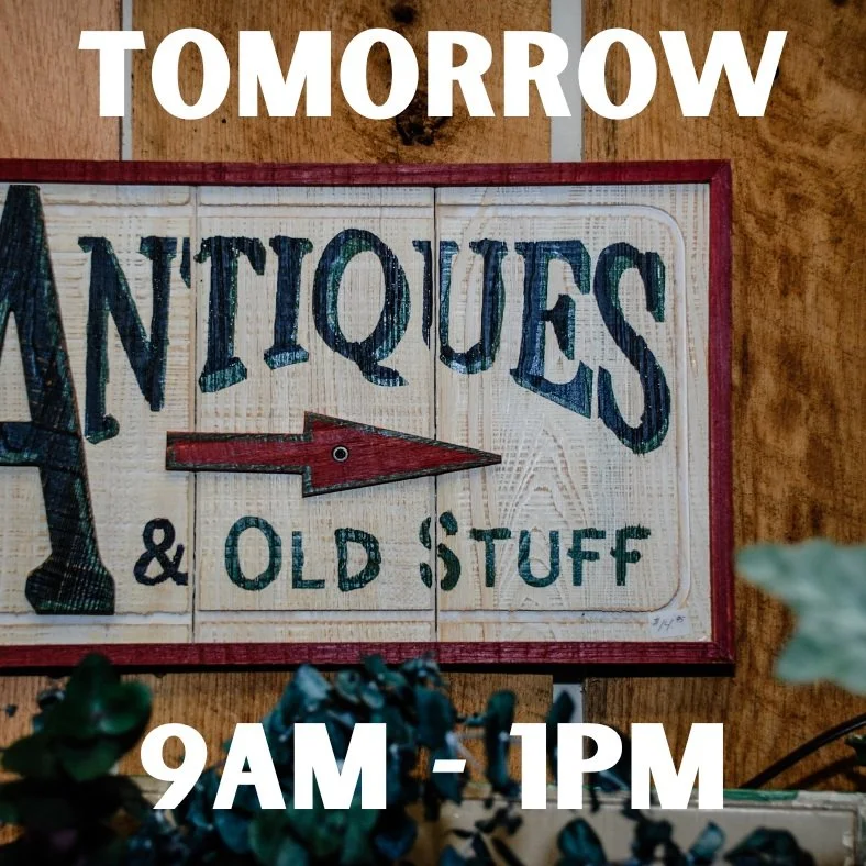 Set Your Alarm!

Our popular Antiques &amp; Collectables Fair is TOMORROW

⏰ 9am - 1pm
📆 Saturday 10th October
📍 Newton Abbot Racecourse 
🎟 &pound;1 per person

Don't forget we have plenty of FREE onsite parking and our caf&eacute; will be open fo