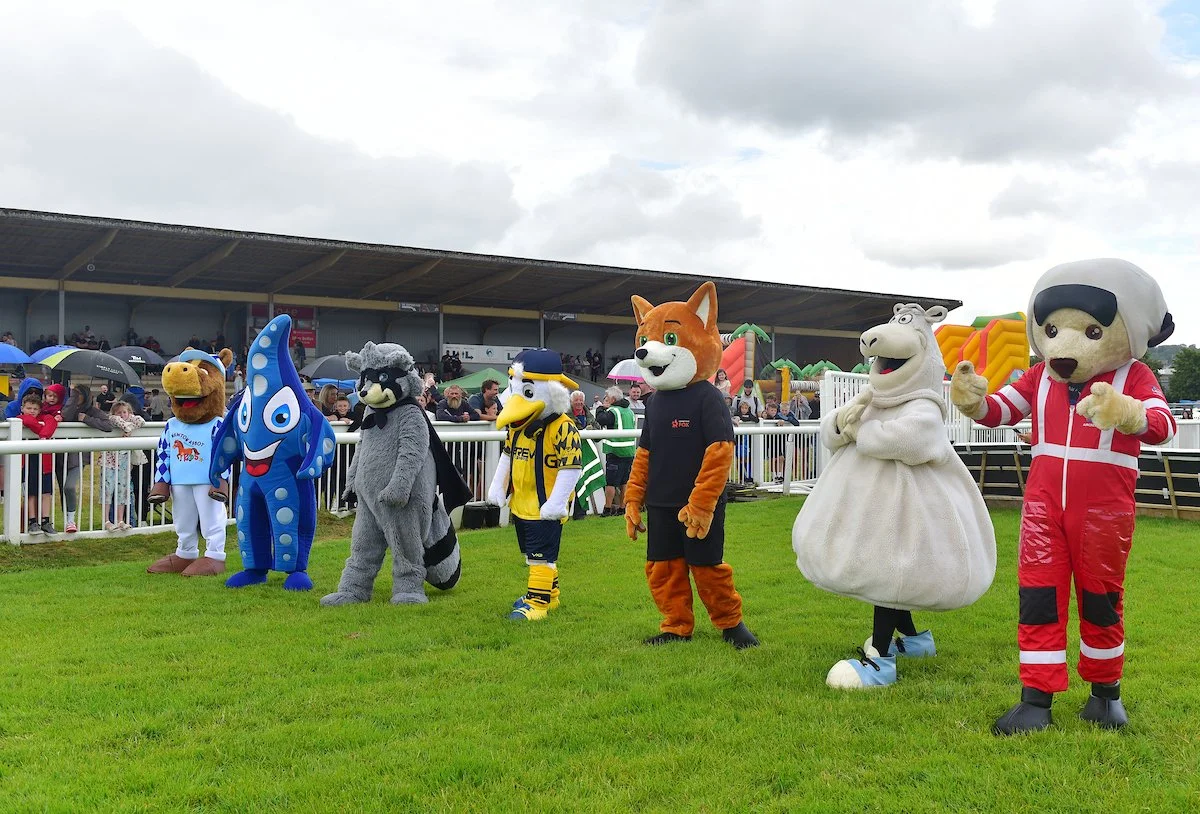 Jump Racing - Afternoon - Family Fun Day featuring the Mascot Race ...