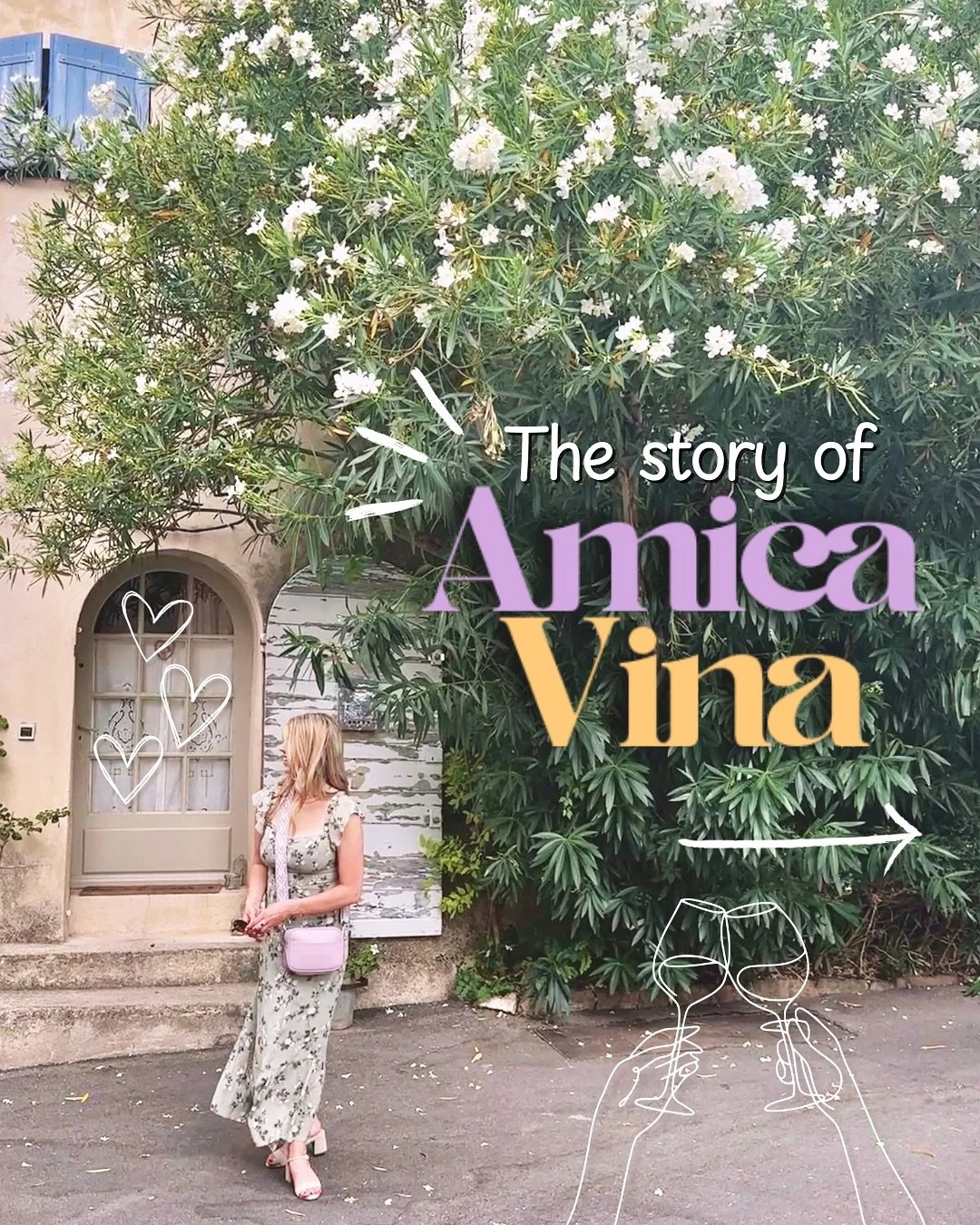 The story of Amica Vina 🥂💜

In my 20s, I lived in Canada, France, the UK, and Australia; always eager to meet new people and discover new places. I built a career in advertising and dedicated my free time to chasing experiences and collecting stori
