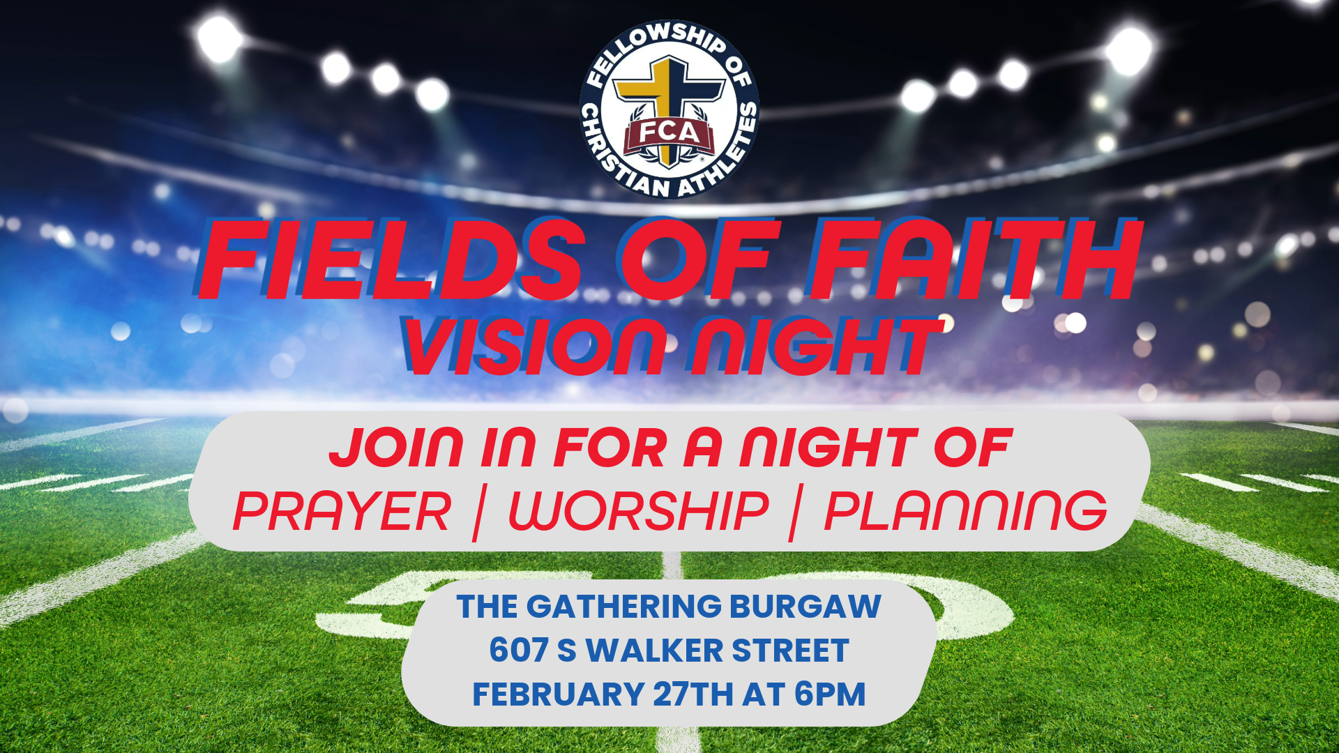 Fields of Faith Vision Night