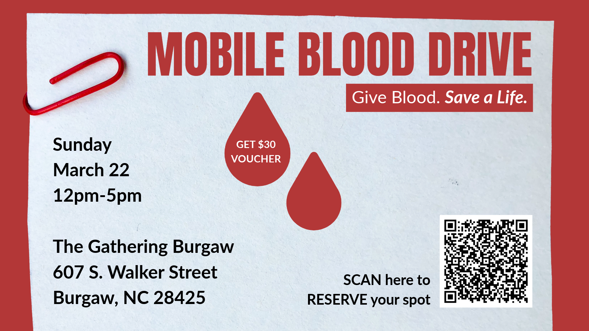 Blood Connection Blood Drive