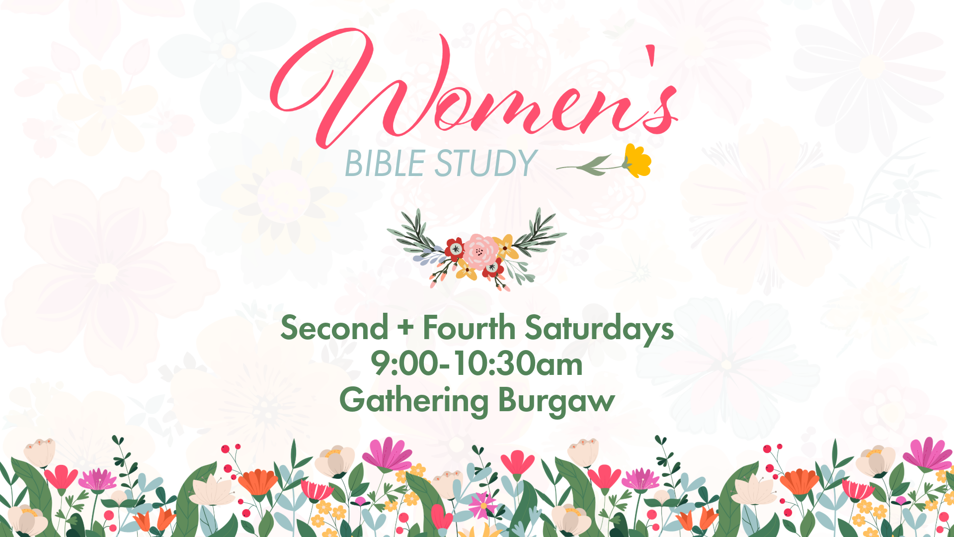 Women's Bible Study