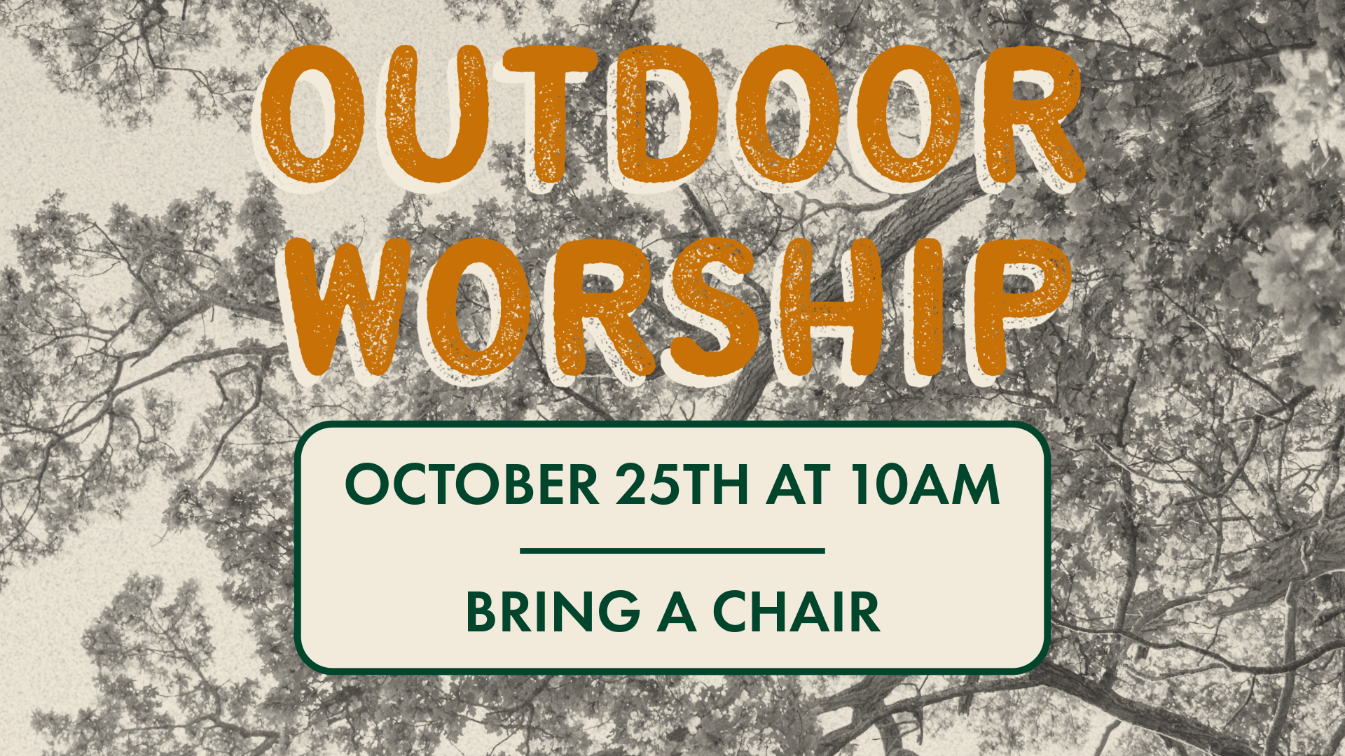 Outdoor Worship