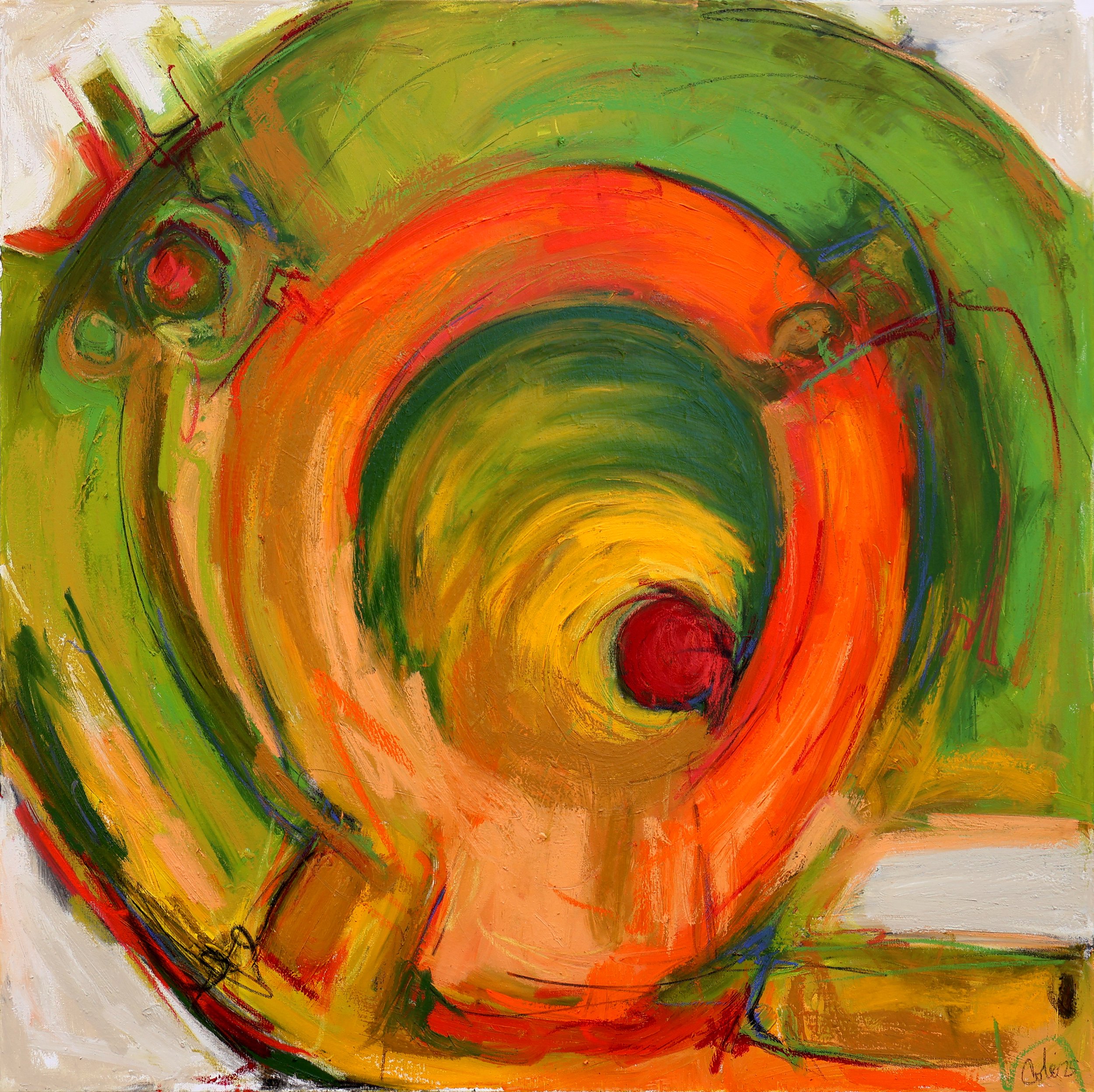 Commissioned SOUL PAINTING 36 X 36