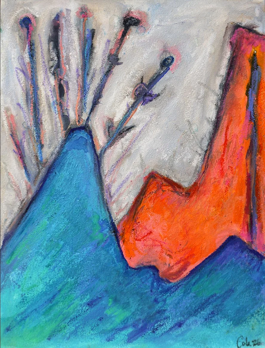 Commissioned SOUL PAINTING 9 X 12 Unframed