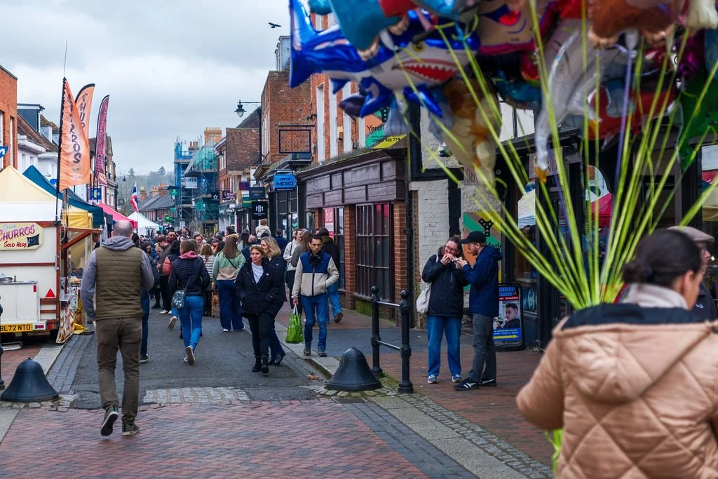 Godalming Footfall Snapshot - March 2026
