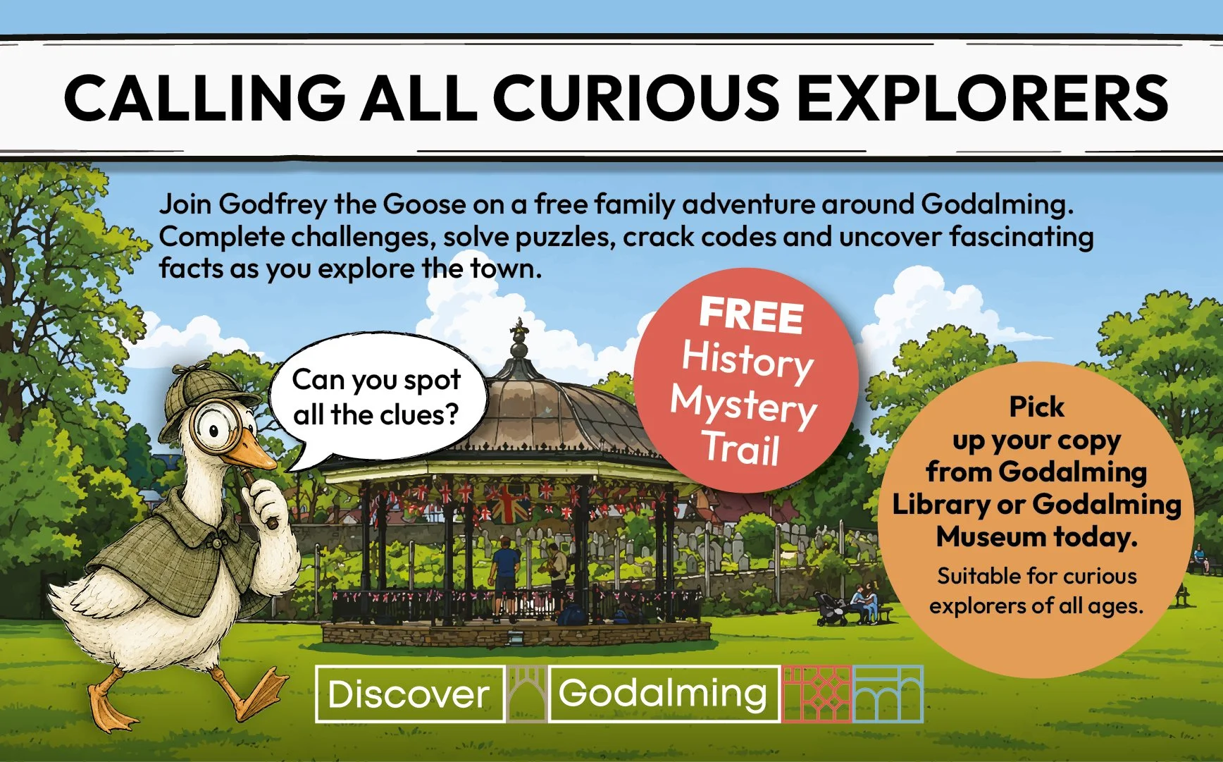 FREE History Mystery Trail launches in Godalming this summer