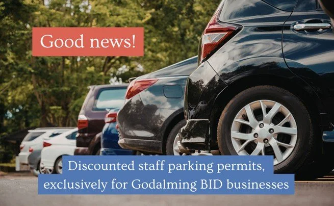 Godalming BID secures discounted staff parking permits for town centre businesses