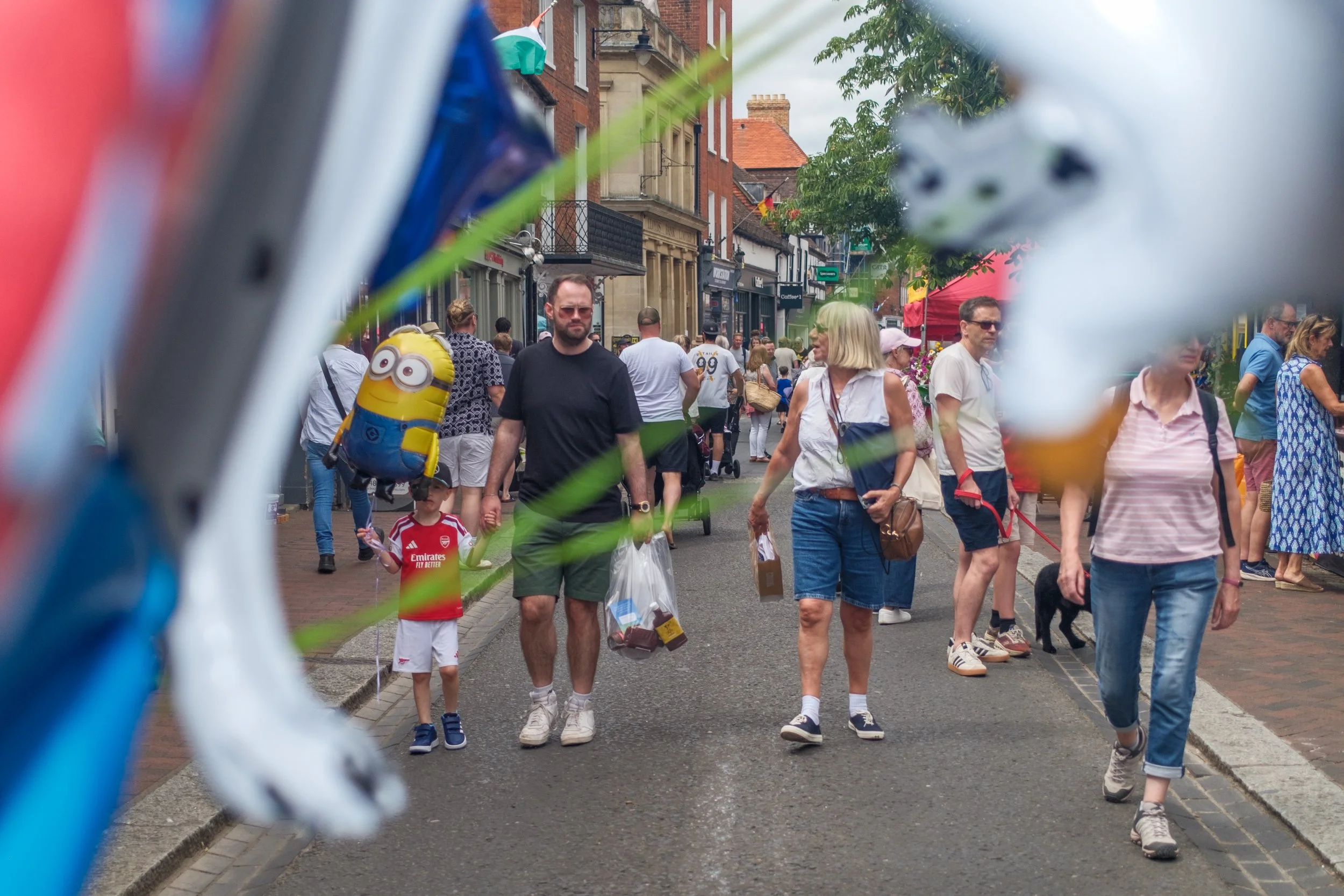 Godalming town centre welcomes close to a million visits over the summer