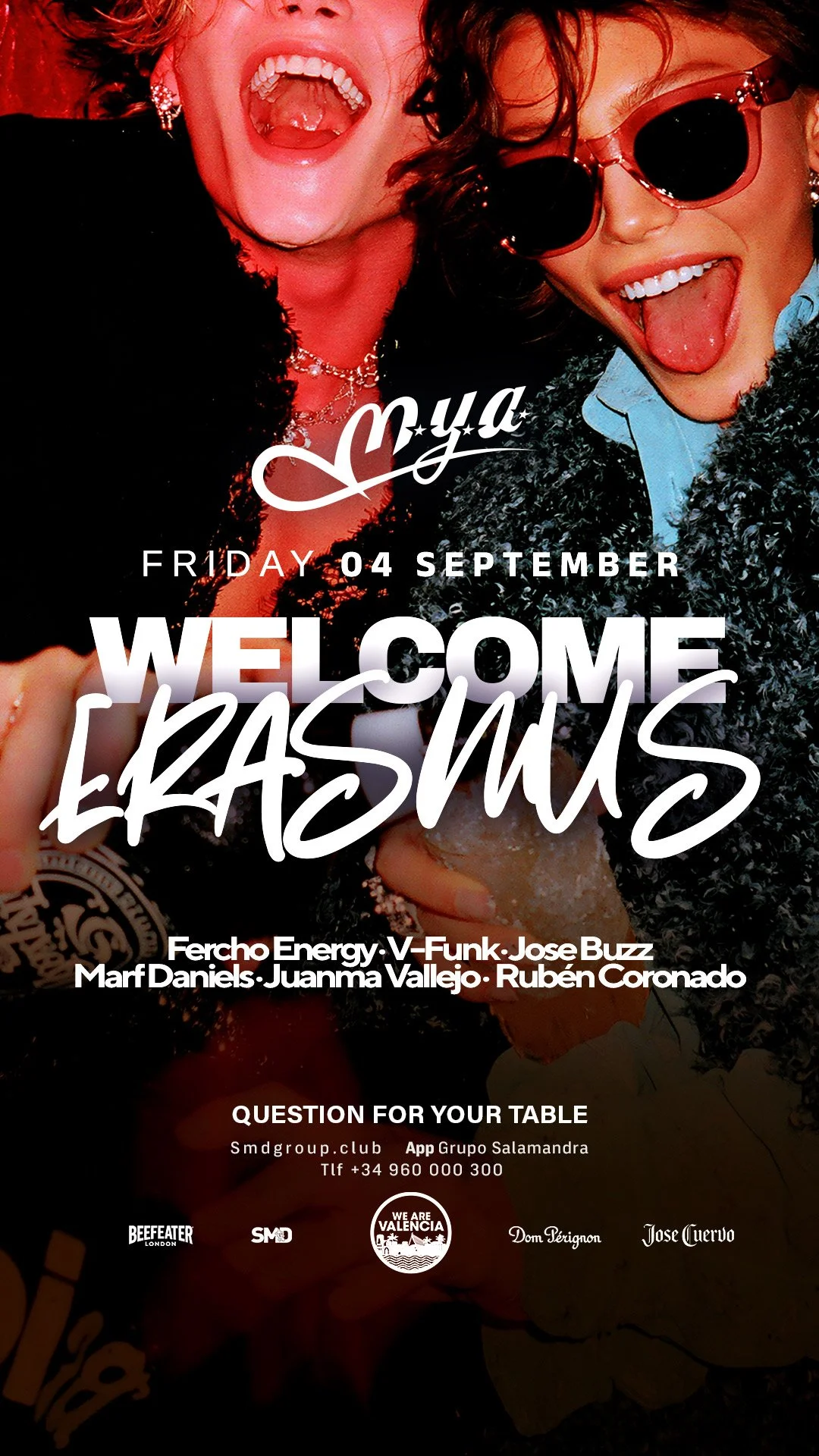 Mya - Friday 04/09 - WELCOME ERASMUS