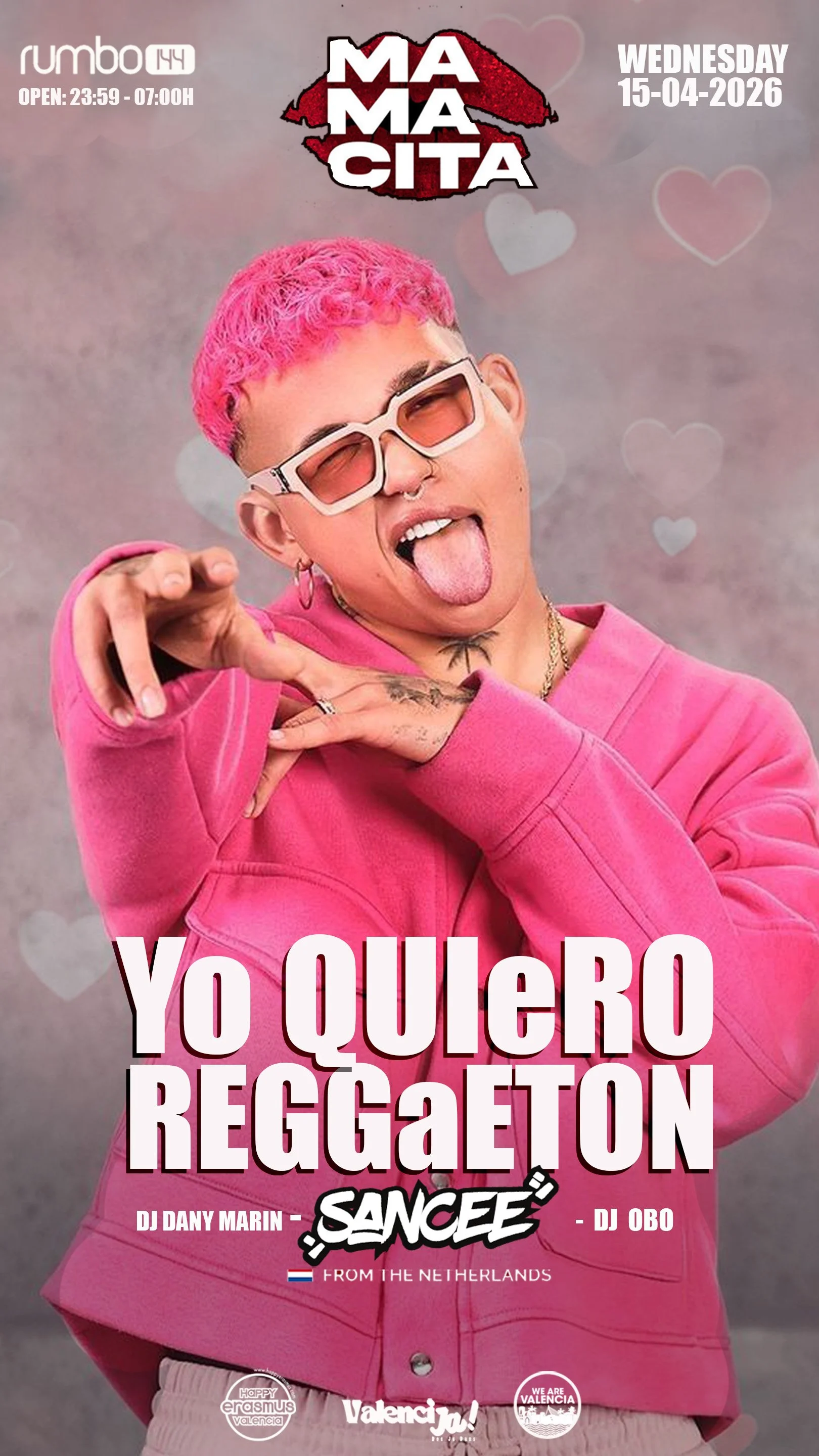 Rumbo 144 - Wednesday 15/04  MAMaCITA YO QUIERO REGGAETON