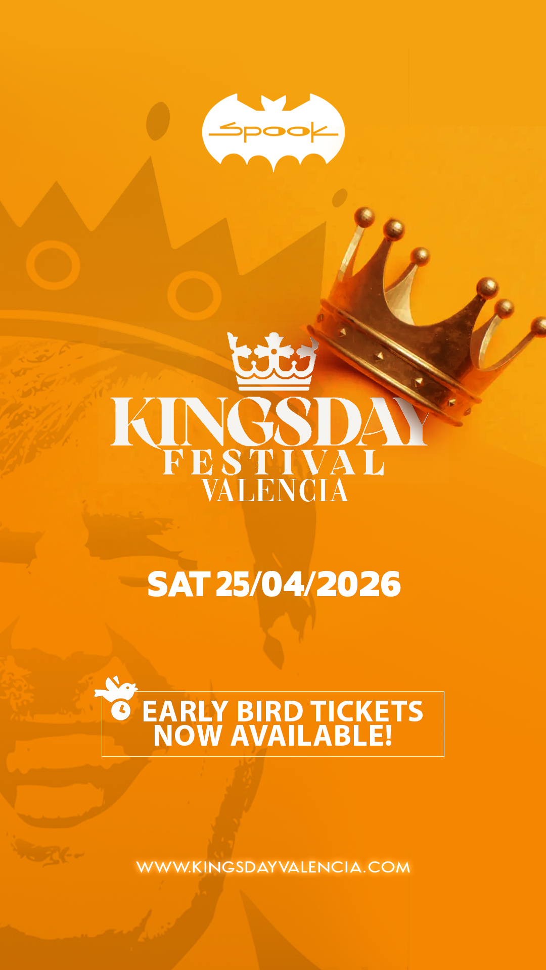 Spook - Kingsday Festival - Saturday 26-04-2026