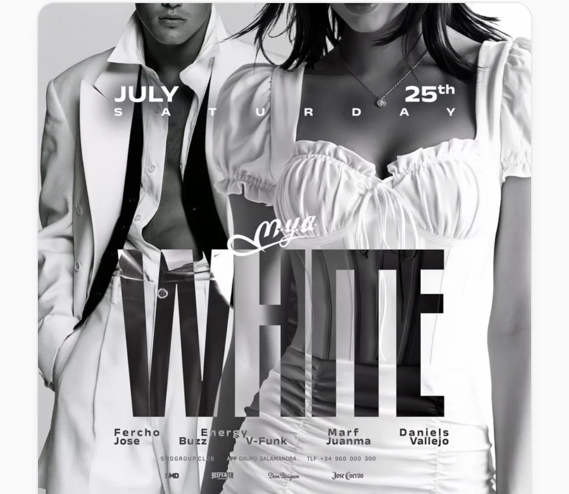 Mya - Saturday 25/07 - WHITE