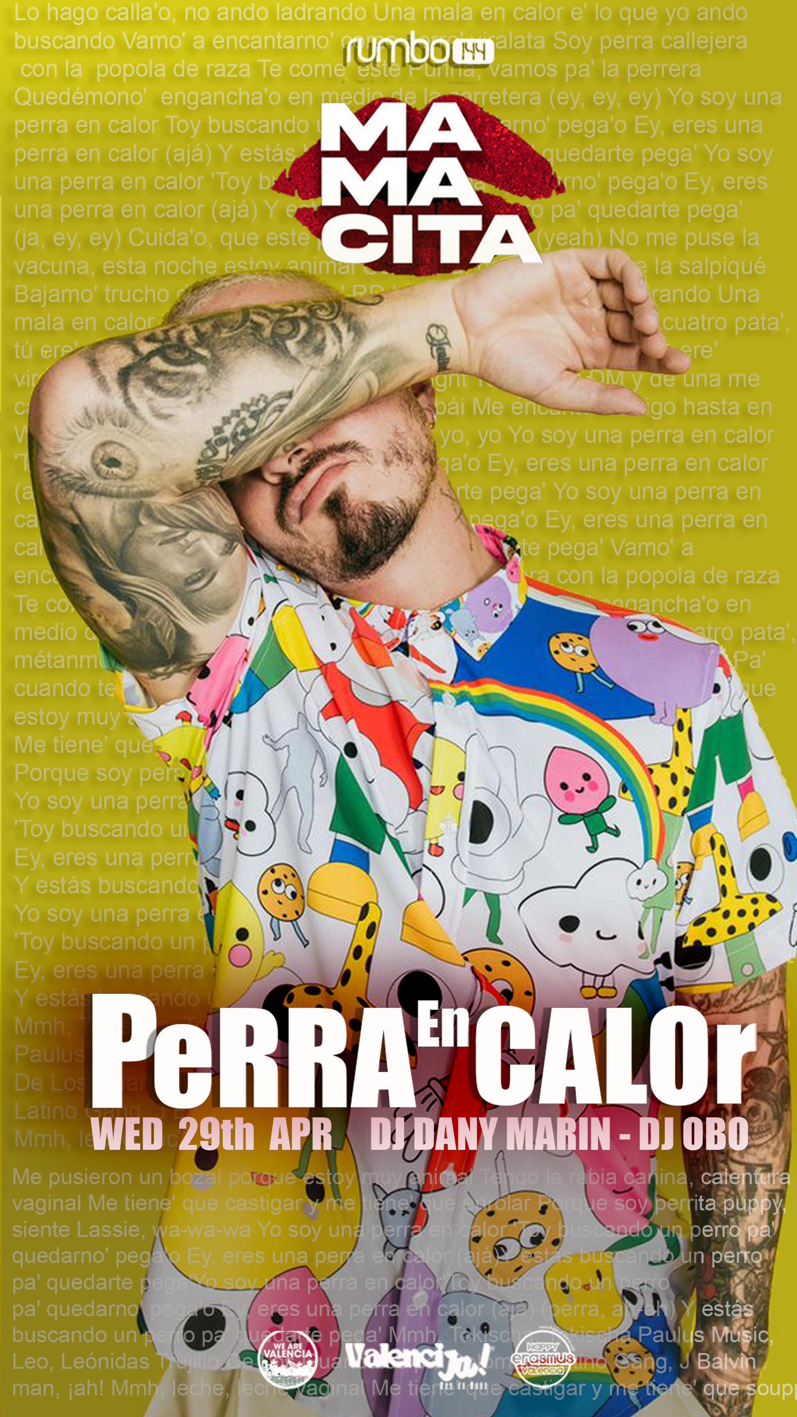 Rumbo 144 - Wednesday 29/04  MAMaCITA PERRA EN CALOR