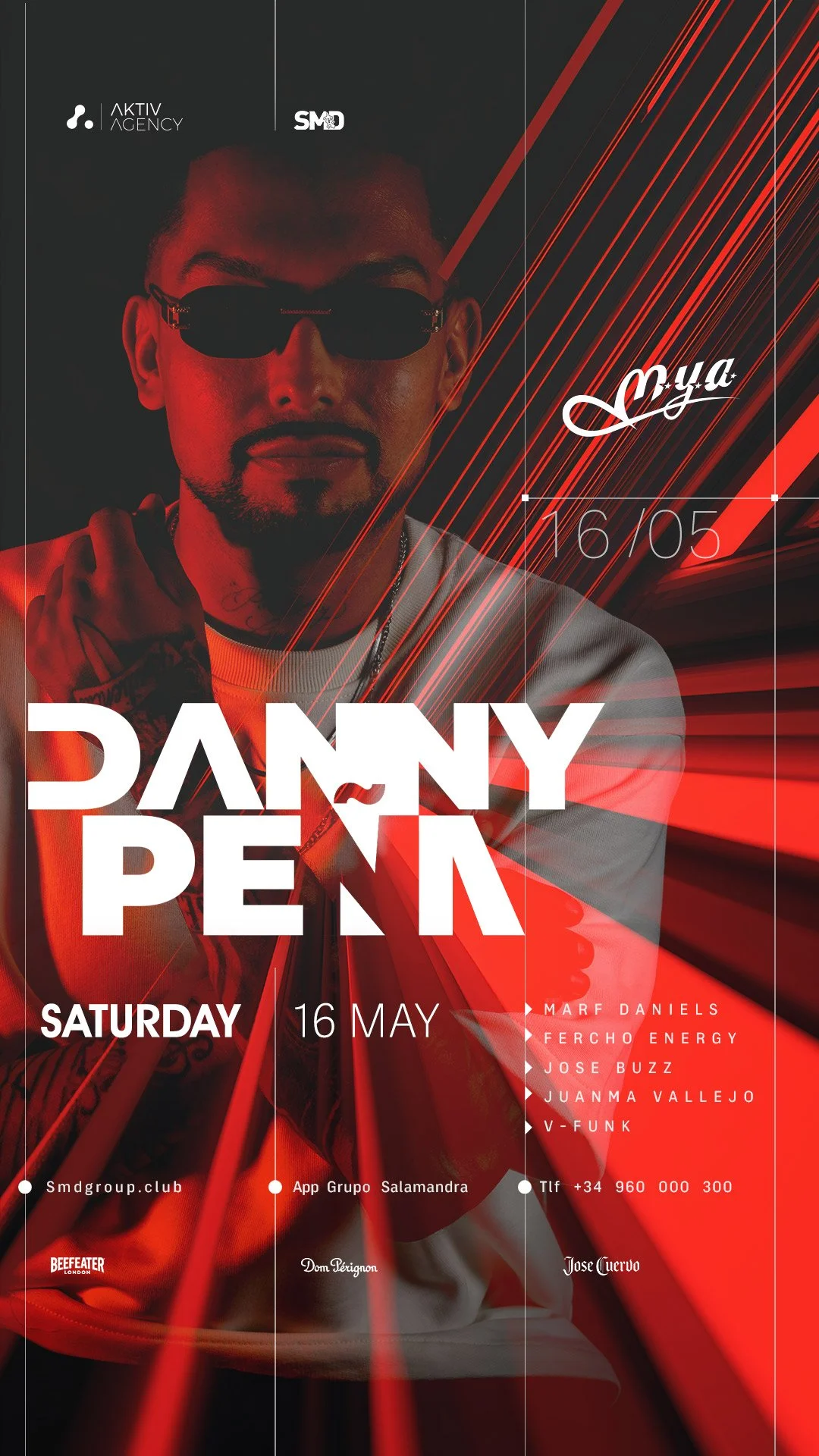 Mya - Saturday 16/05 - DANNY PEÑA