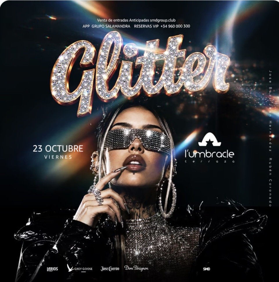 Umbracle - Viernes 23/10 - GLITTER