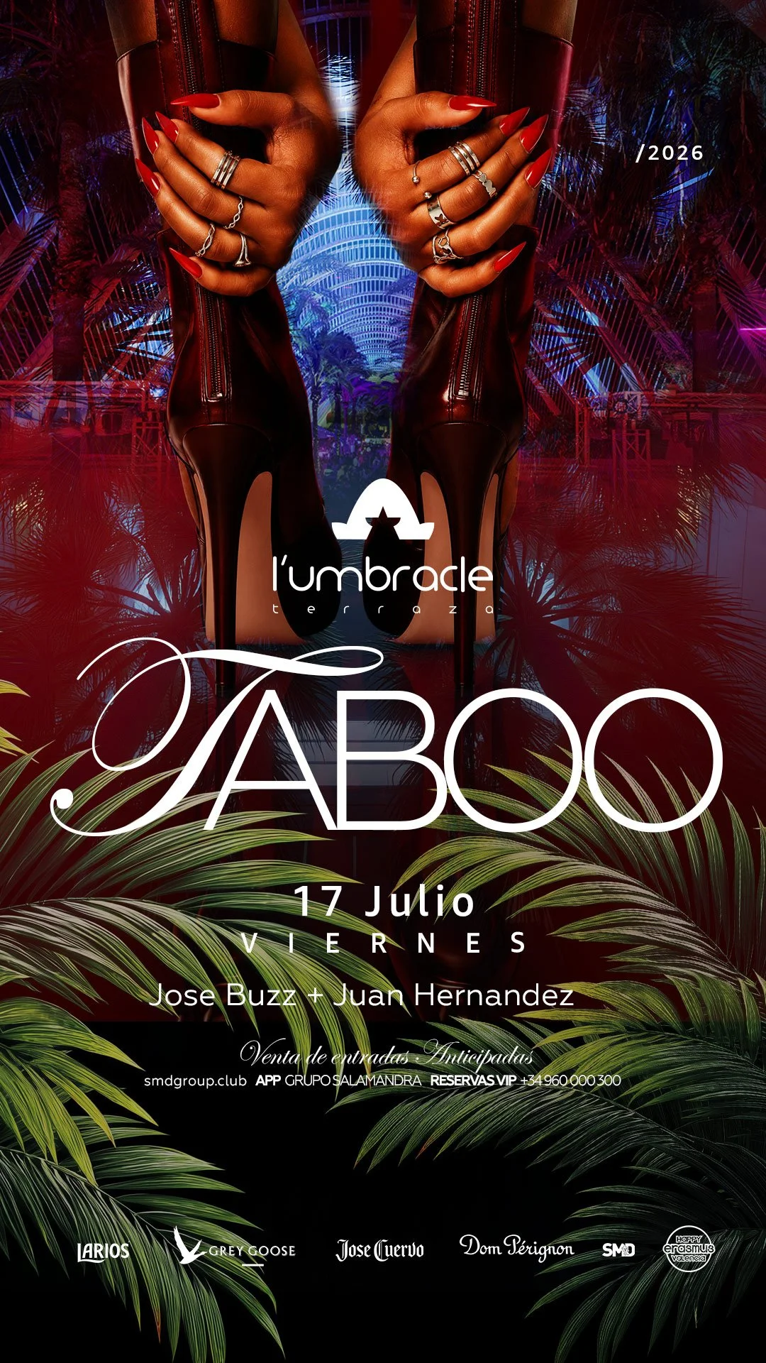 Umbracle - Friday 17/07 TABOO