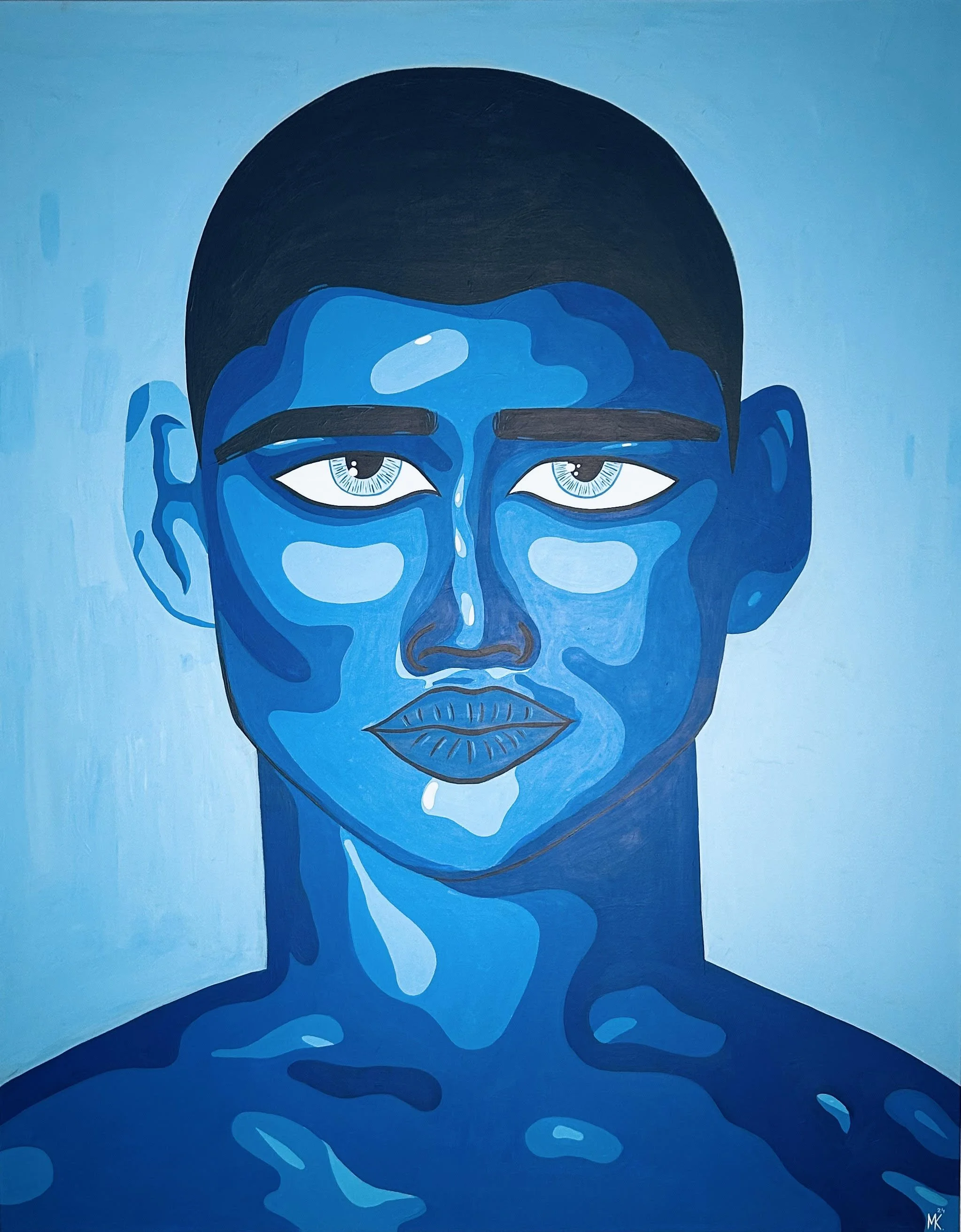 BLUE DREAM | 200 × 160 cm | 3500 €
