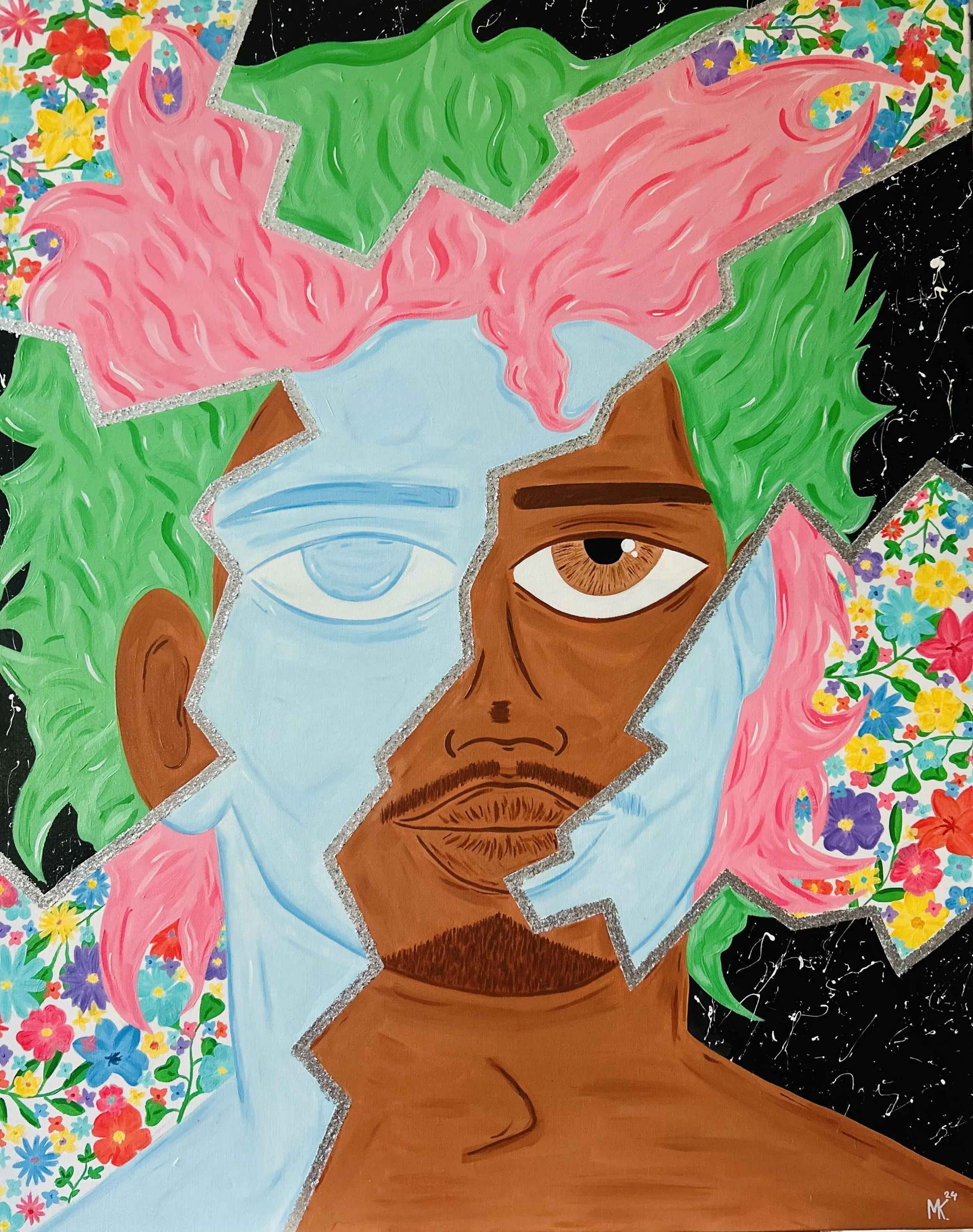 DIFFERENT | 100 × 80 cm | 2000 € 