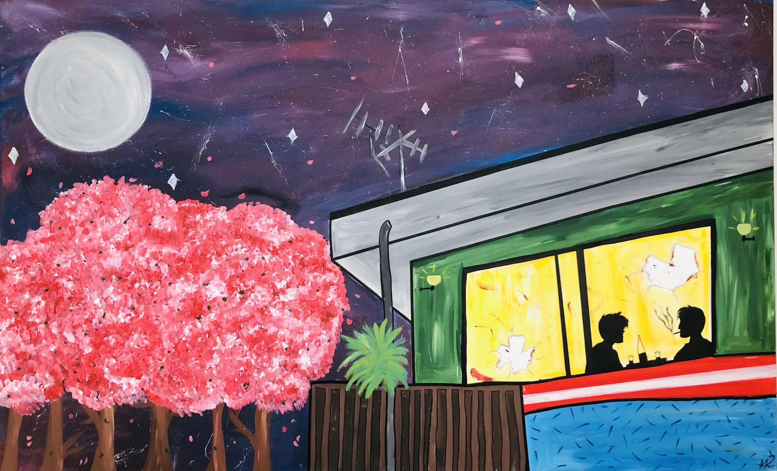 A MYSTERY | 130 × 80 cm | 1500 €