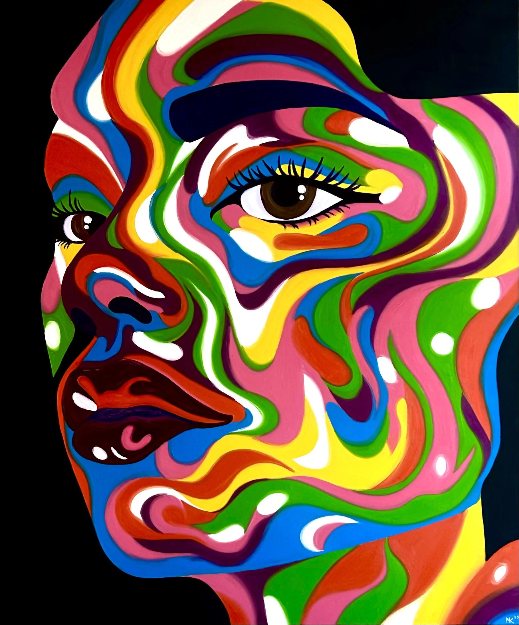 ORBITING AROUND HERSELF