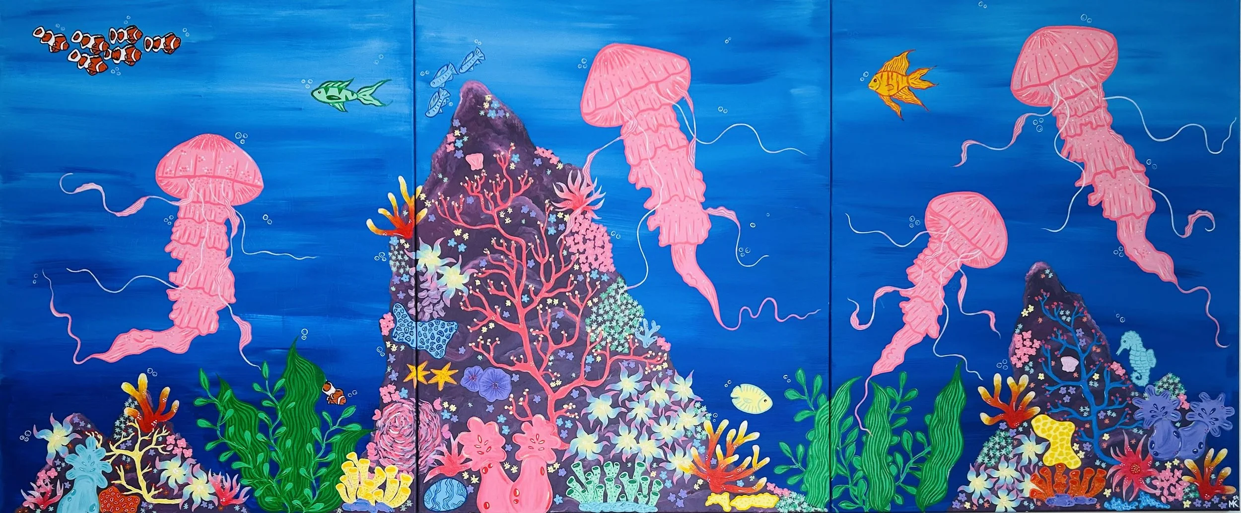 UNDER THE SURFACE | 100 × 240 cm | 3500 €