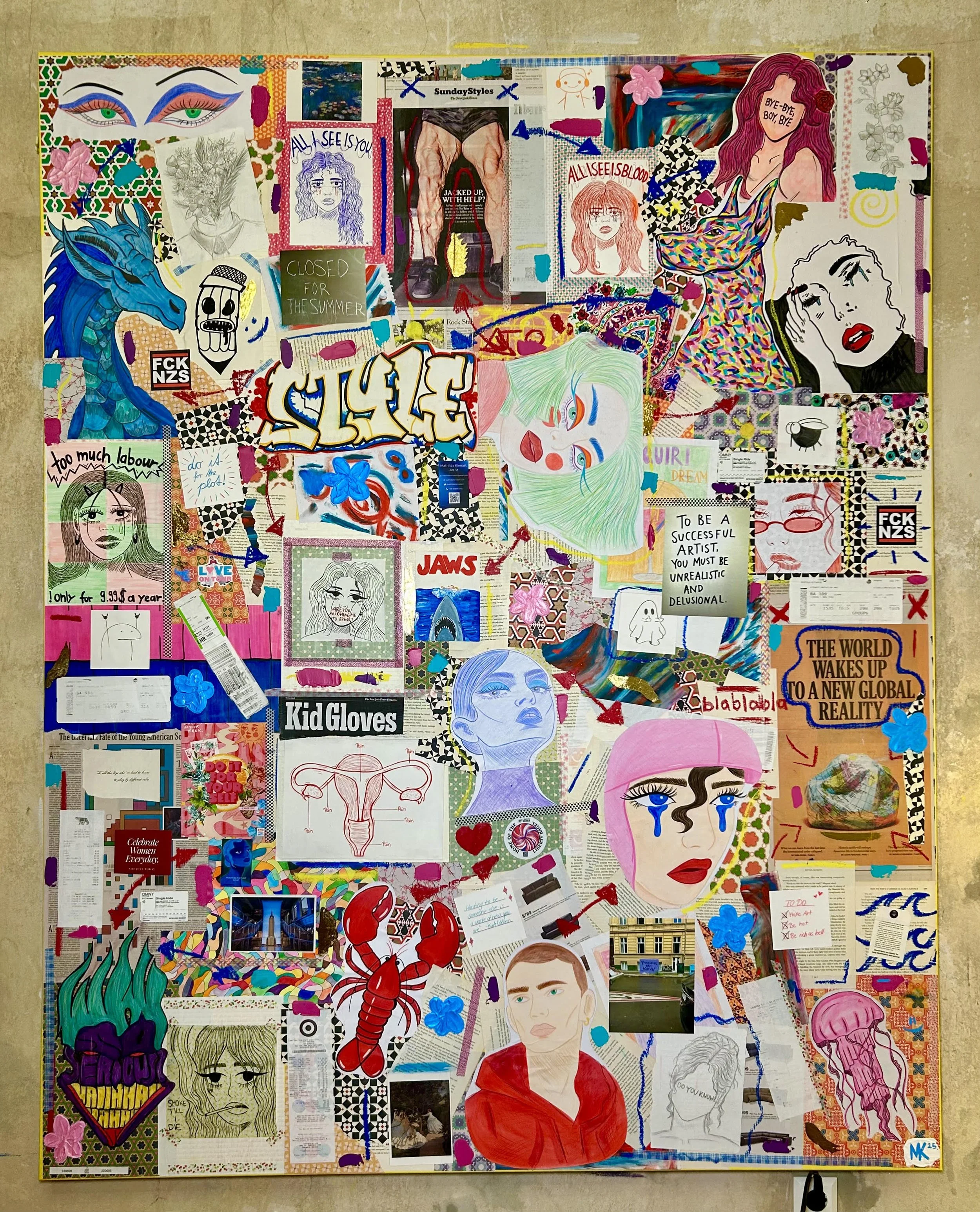 THIS IS EVERYTHING I’VE BEEN | 200 × 160 cm | 4200 €