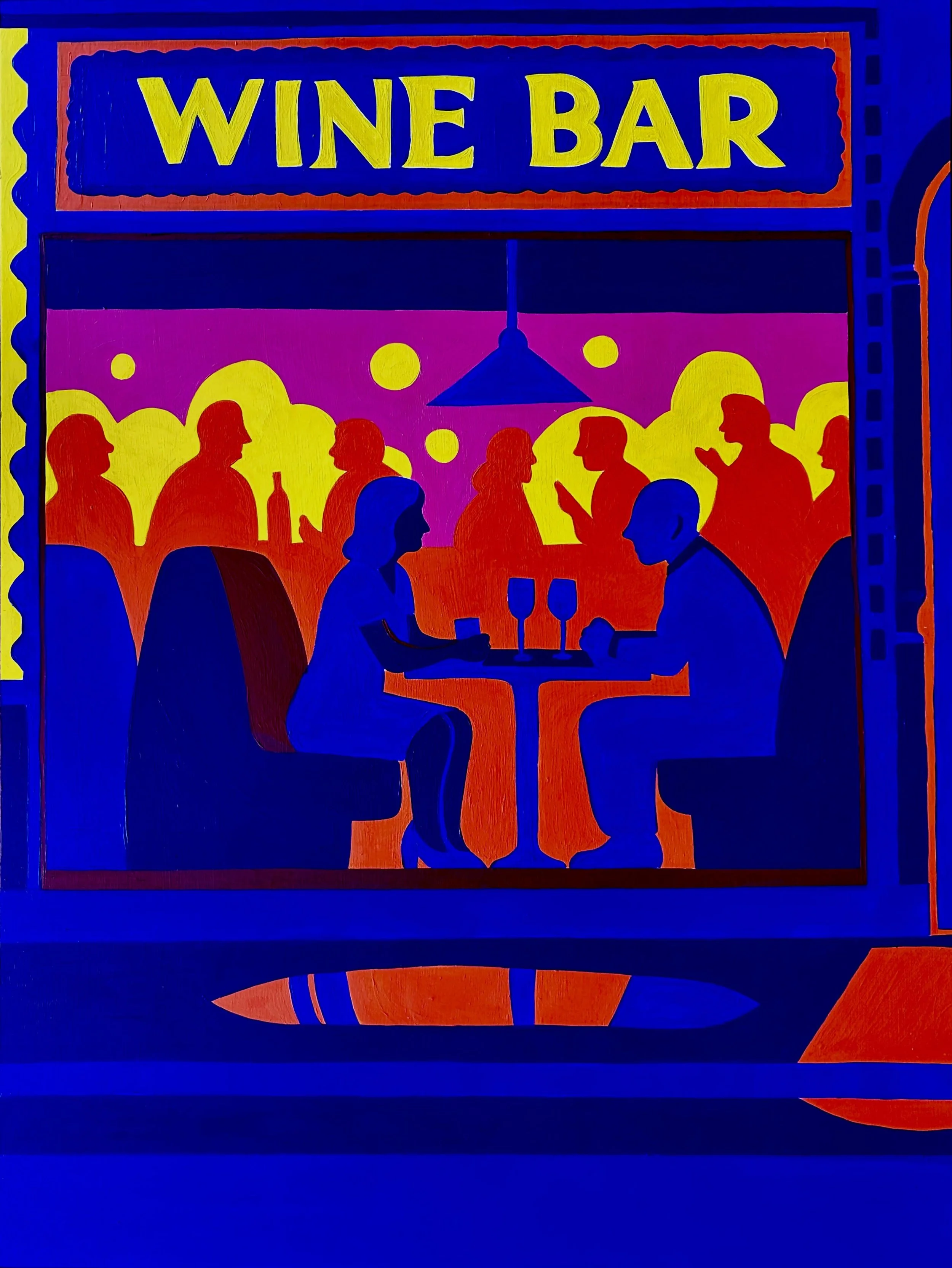 DIFFERENT WORLDS, SAME TABLE | 80 × 60 cm | 500 €