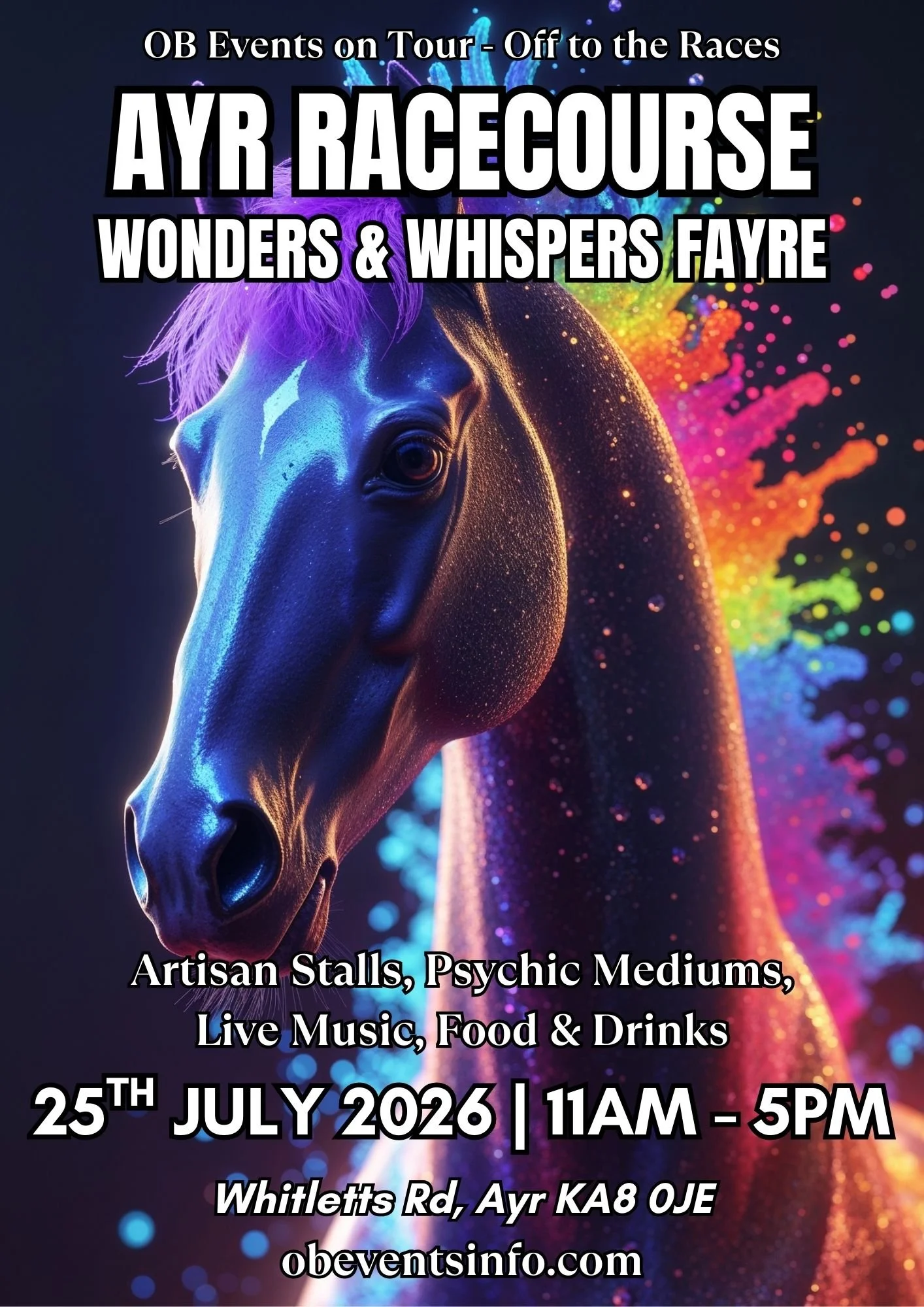 OB Events - York Racecourse Event 2026. Craft & Artisan Stalls, Clairvoyants,  Alternative Stalls, Food & Drinks