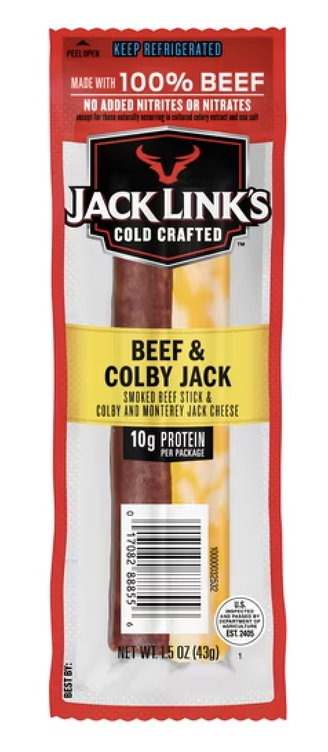 Jack Links Beef & Colby Jack Sticks