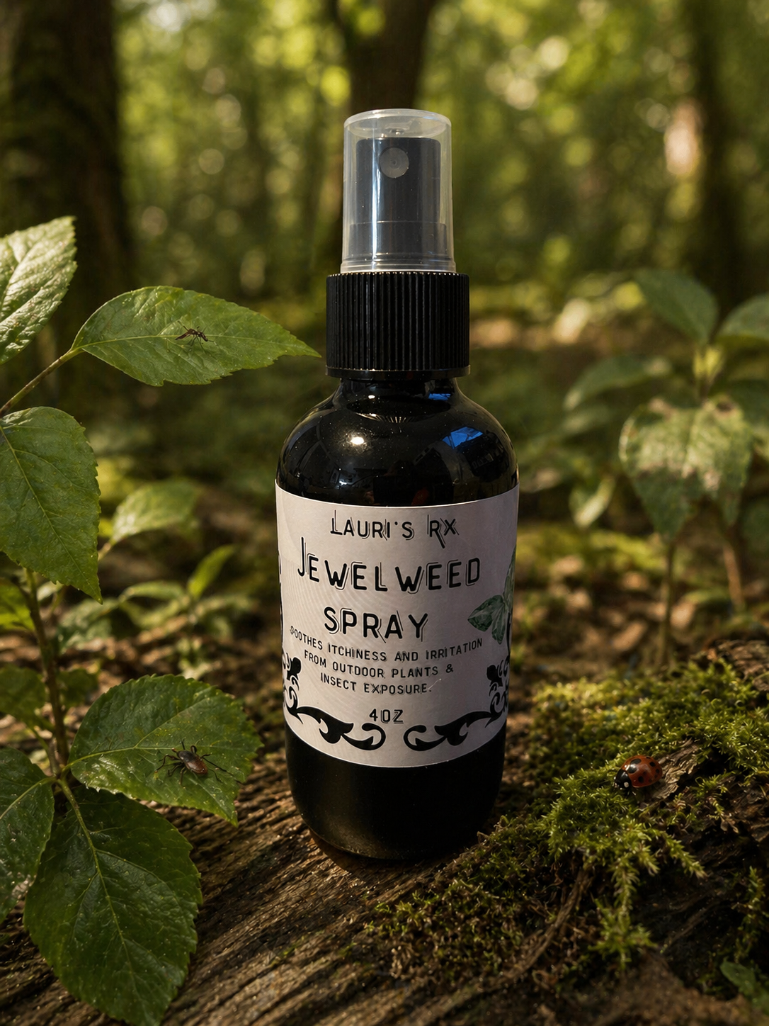Jewelweed spray