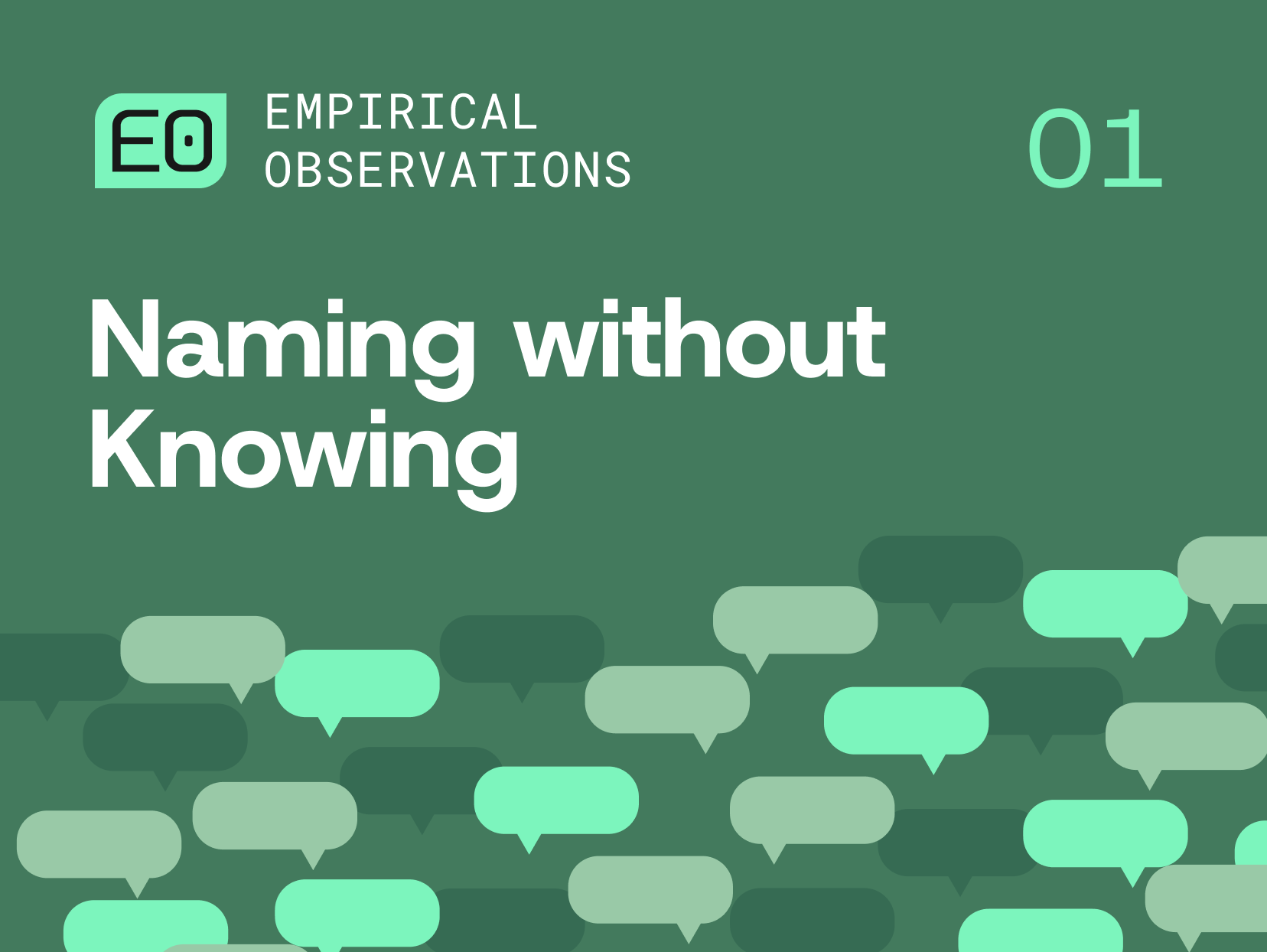 Naming without Knowing: An Introduction