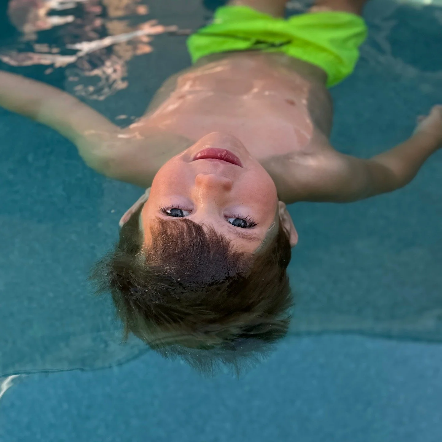 I love what I do! These little fishies make it all worth it. Maddox has an awesome float, and flip over! Over the next couple of weeks, we will work on his rollback. Charlie started off refusing to even put her face in the water, and now she is swimm