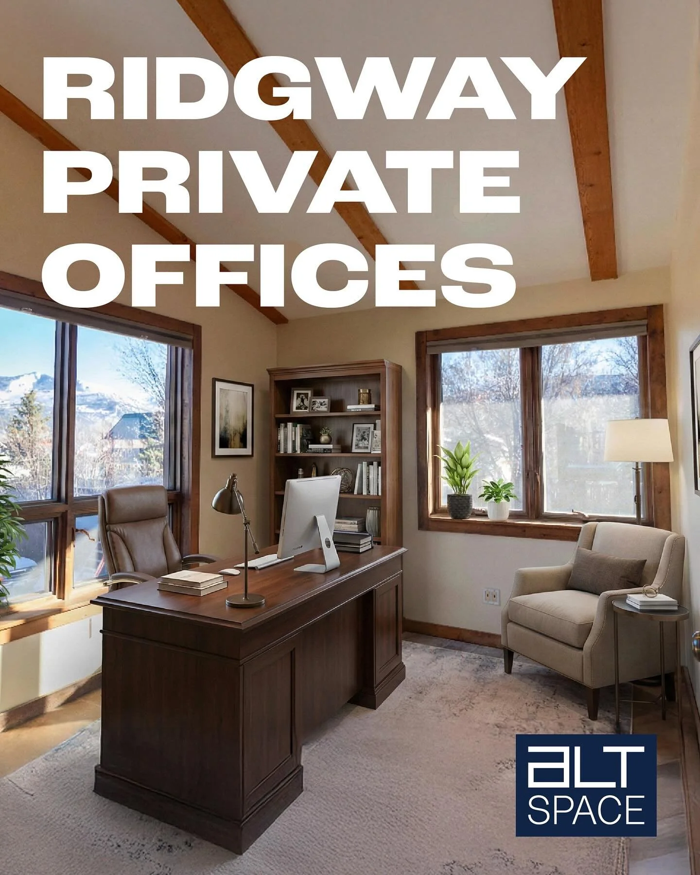 New offices are opening in Ridgway!✨

Private suites, great light, and an early bird bonus for those who sign up before March 1.

DM us to learn more or book a tour!