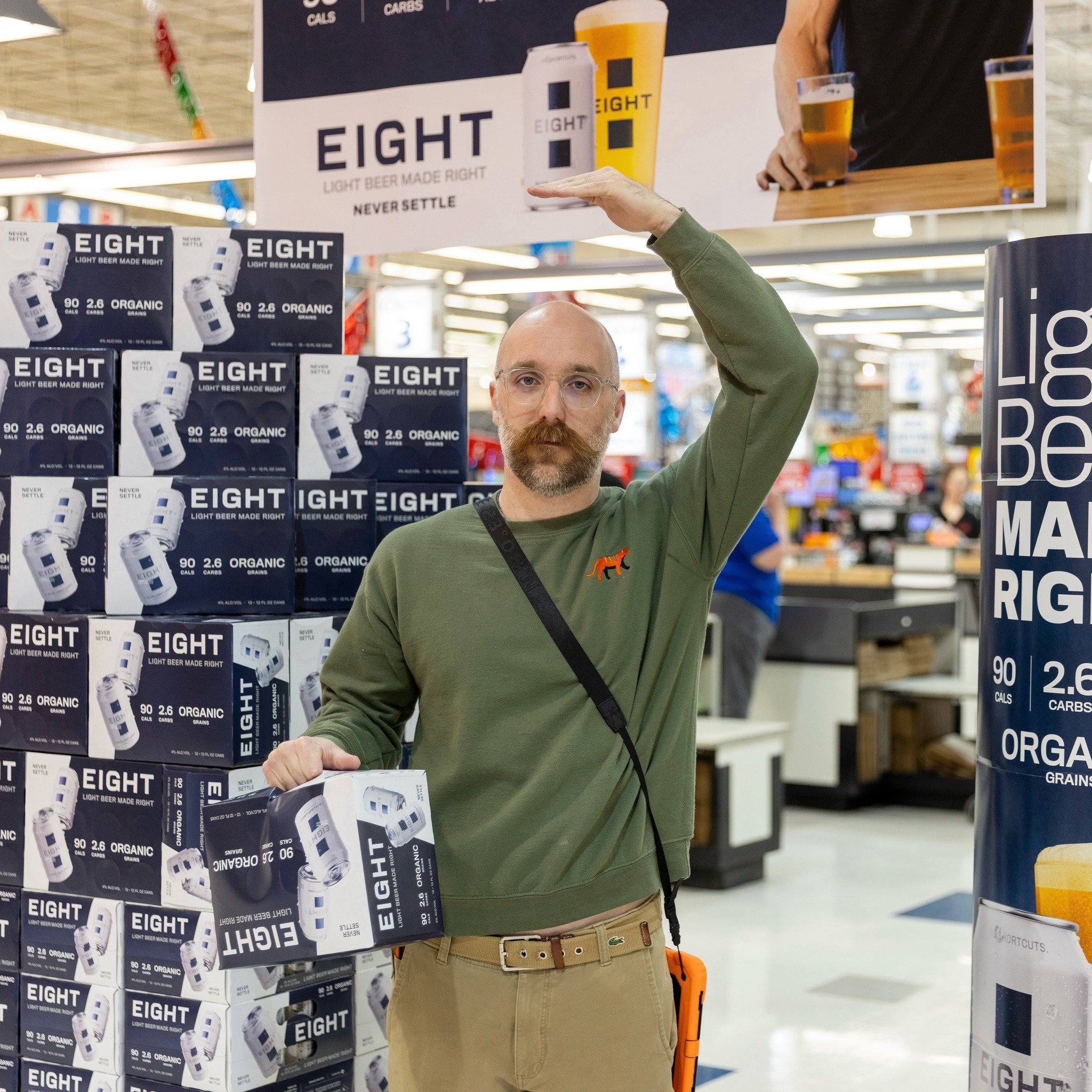 POV: You&rsquo;re the unofficial stand-in for the legendary @troyaikman 🍻🏈

Excited to share some of our work with @drinkeightbeer &amp; @capitaldistok covering the Oklahoma launch of EIGHT Beer. 📸🎥🐯

📸: @ianweston.co // @thehousecreates 

#pho