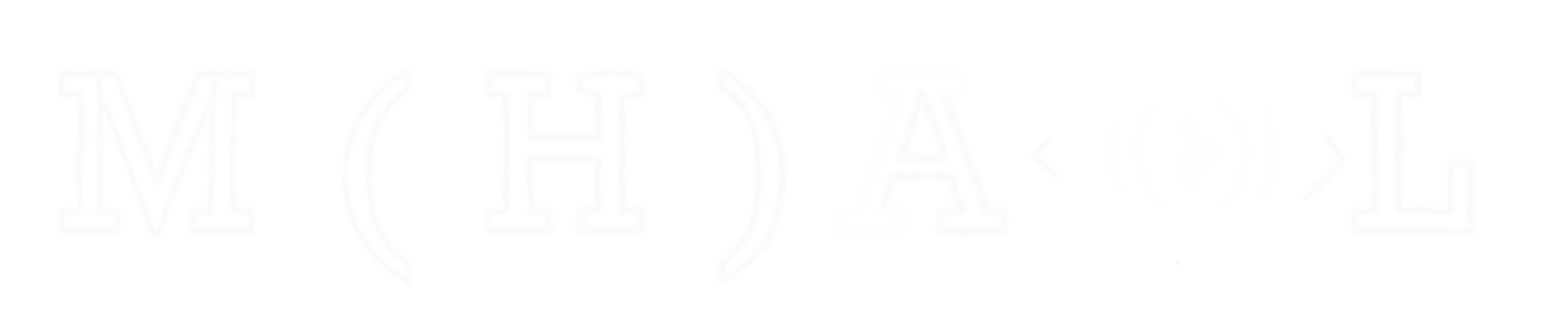 Neon sign that reads 'MEDIA' with an eye symbol containing a plus sign.
