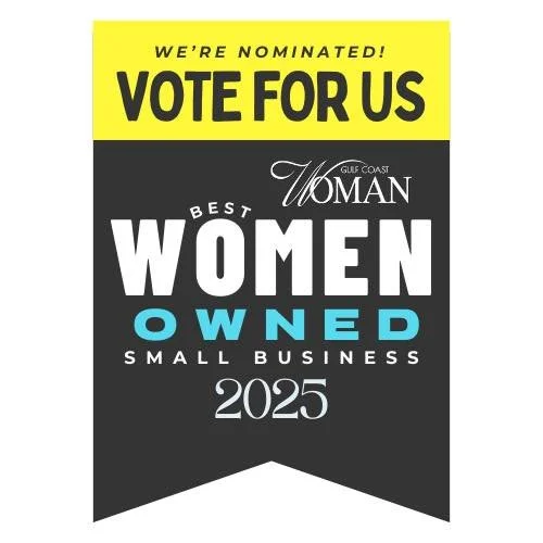 We are honored and thrilled to be nominated for Best Women-Owned Small Business 2025 with Gulf Coast Woman Magazine! 🥳✨ 

This recognition means the world to us and celebrates the passion, creativity, and hard work poured into every space we design.