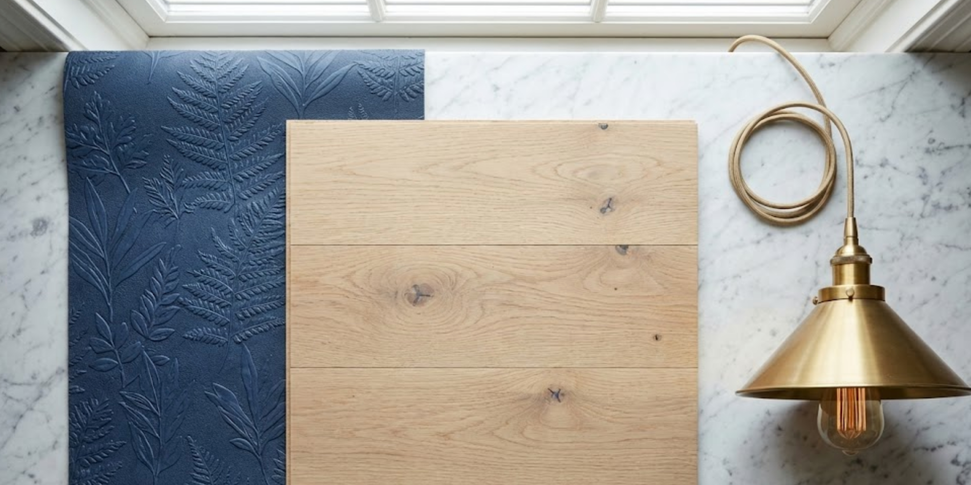 The Curated Renovation: Coordinating Lighting, Flooring, and Wallpaper Under One Roof