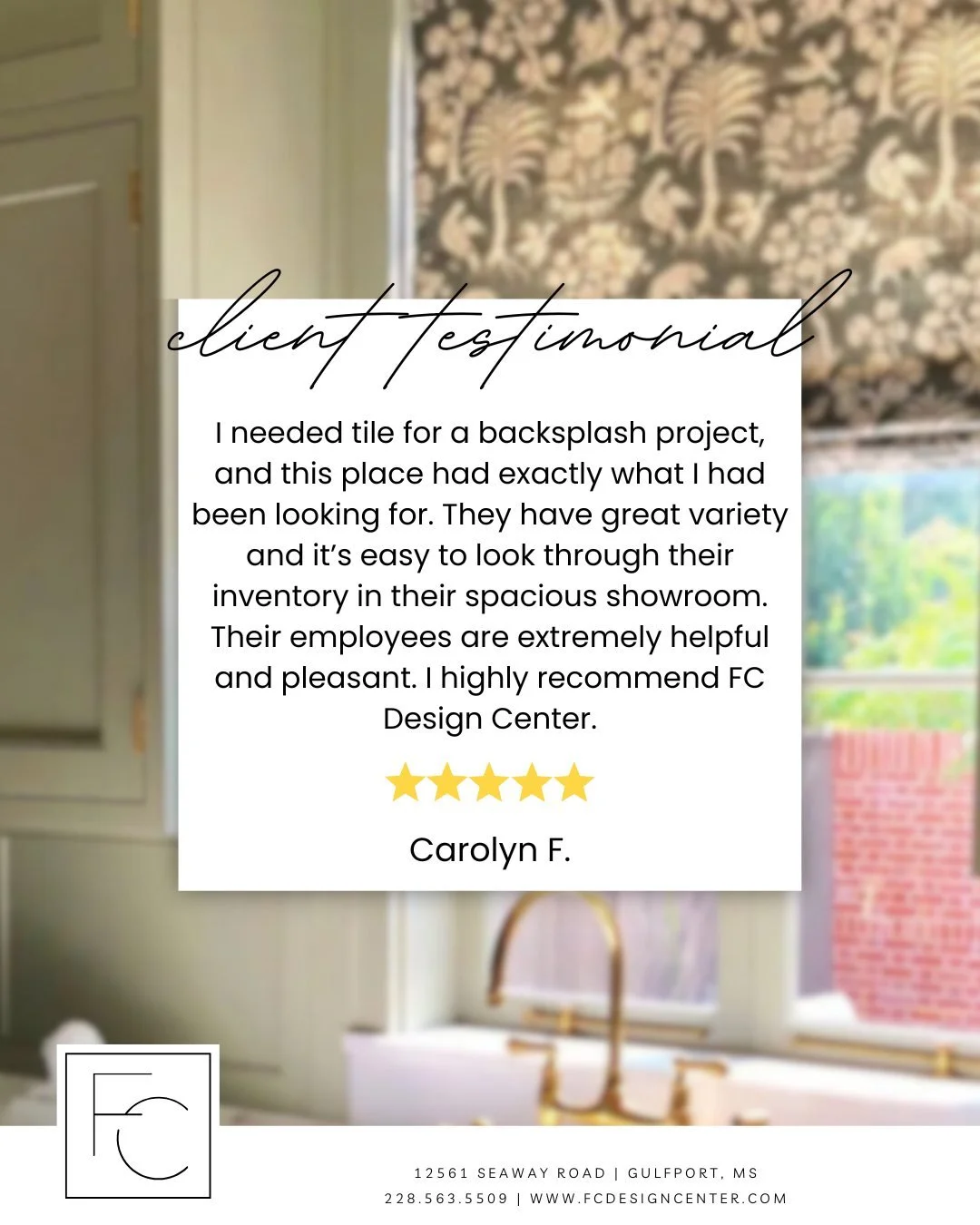The best part of what we do? Hearing from happy clients 🤍

We're grateful for every client who trusts our team to help bring their vision to life. From the first consultation to the final selections, our goal is always to make the process as smooth 
