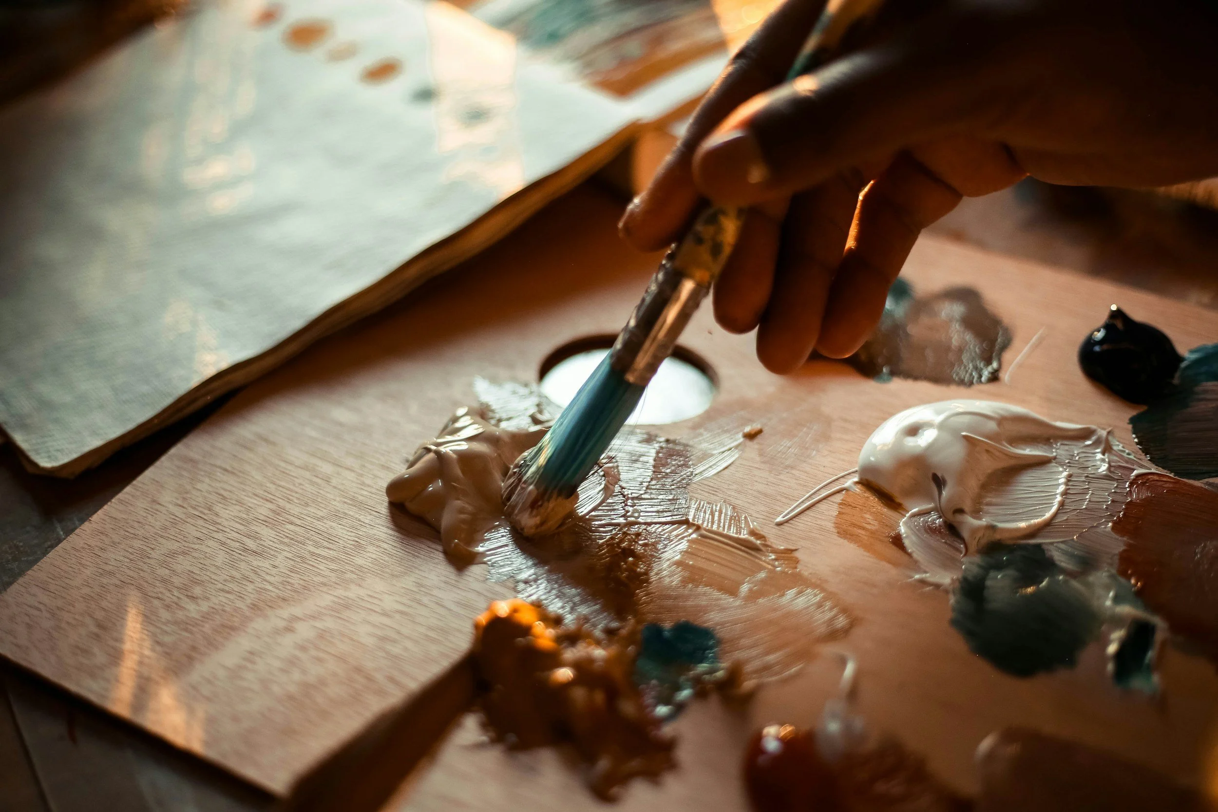 m into personali painting. This meditative experience encourages mindfulness as yo