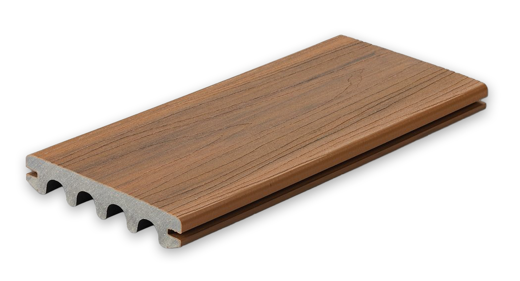 Eucalyptus composite decking board used by Northern Arbor Decking.