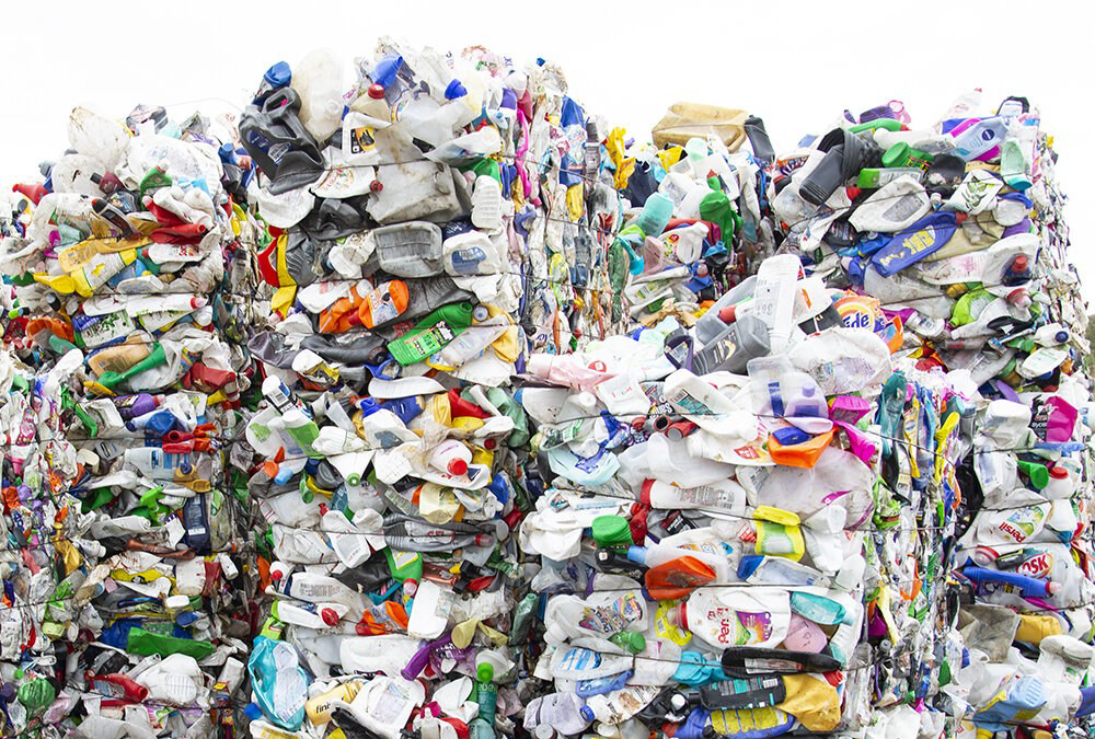 Recycled plastic is a key part of our eco-friendly Northern Arbor Decking products.