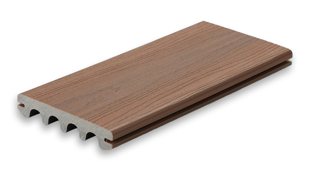 Eucalyptus composite decking board used by Northern Arbor Decking.