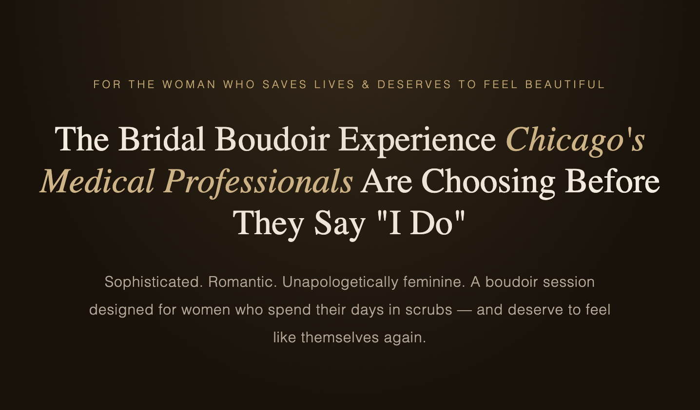 Northwestern Memorial Hospital Boudoir for Nurses and Physicians